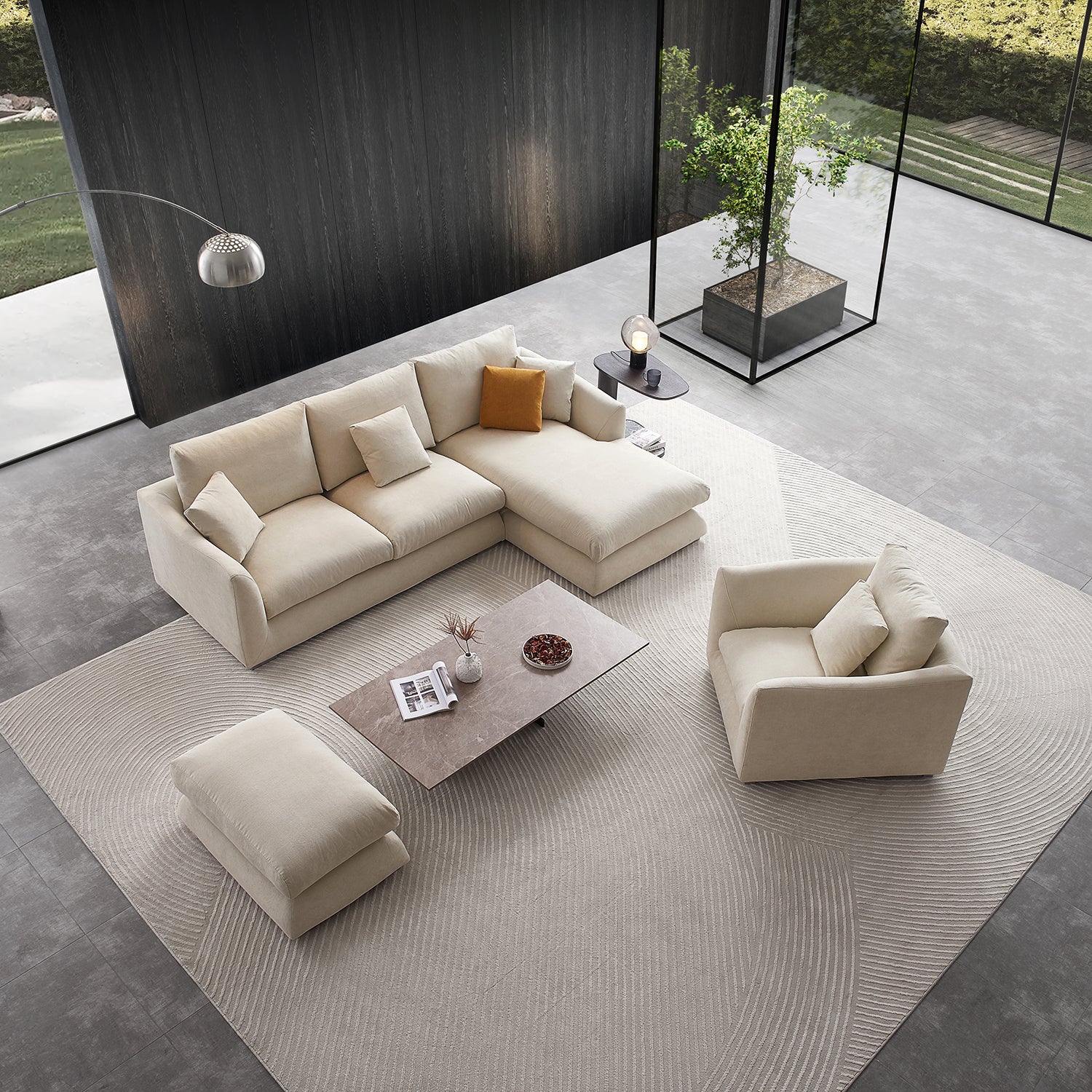 Feathers Room Set - Mario Capasa