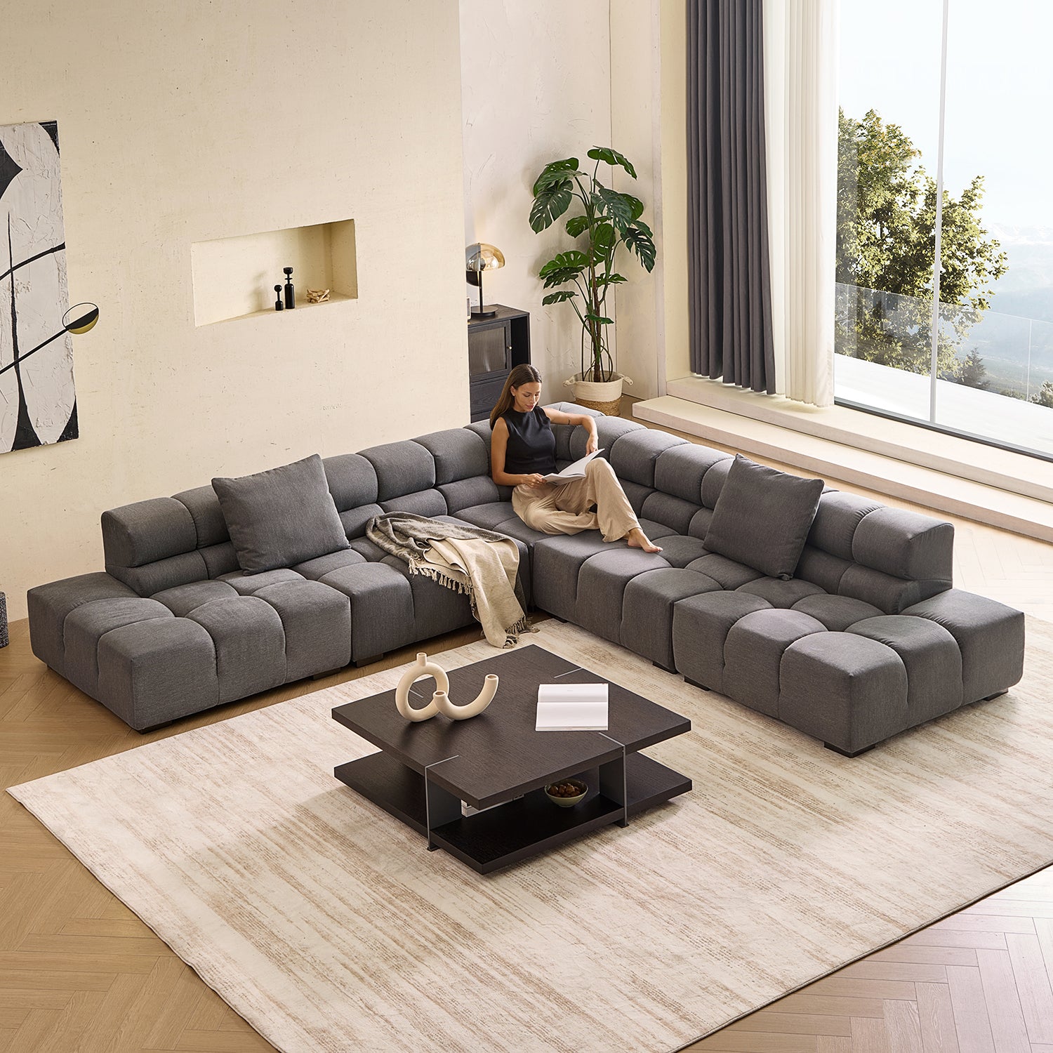 Amora Open L Sectional