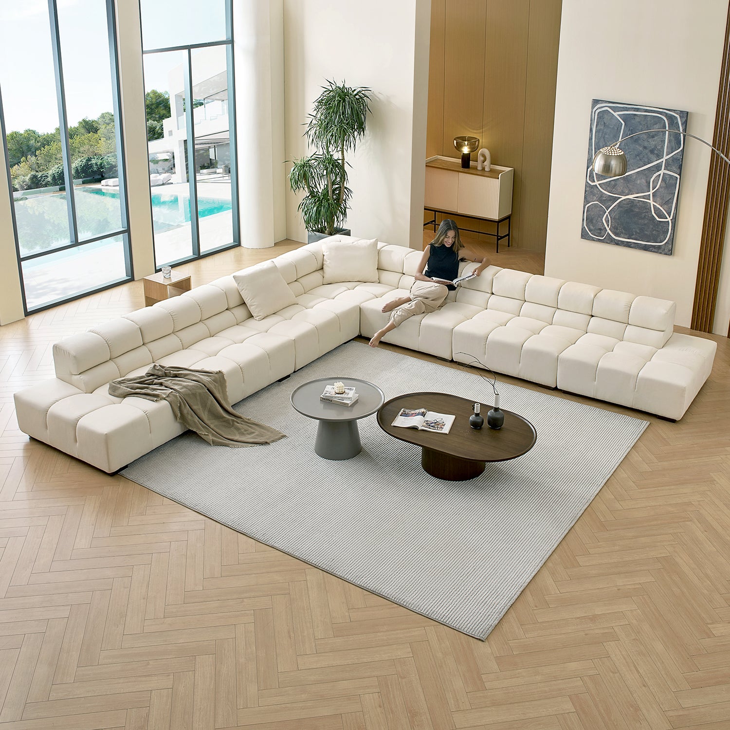 Amora Open L Sectional