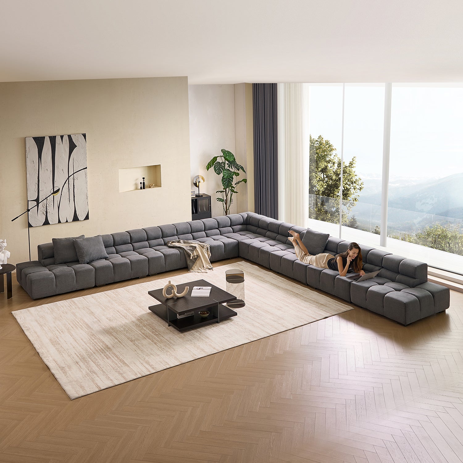 Amora Open L Sectional