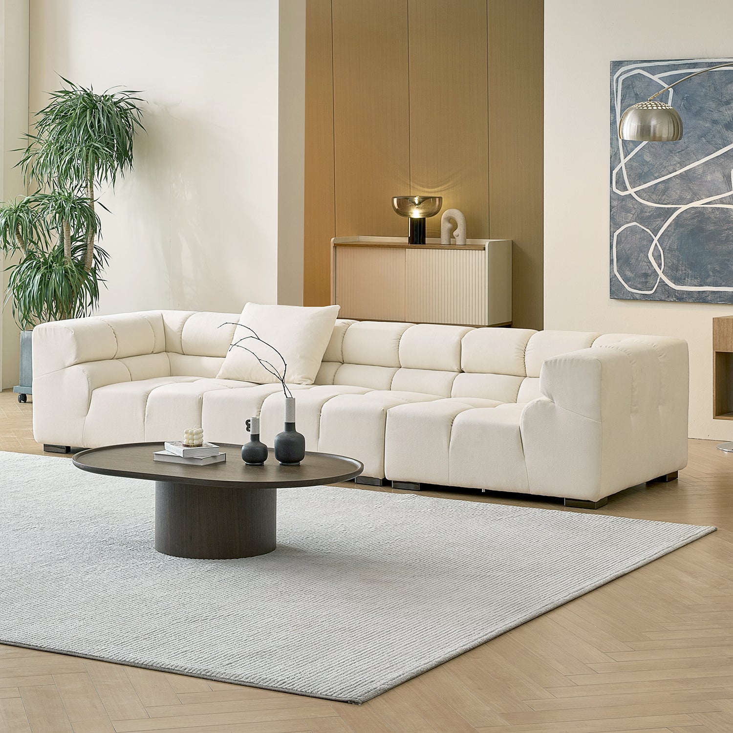 Amora Sofa High Arms