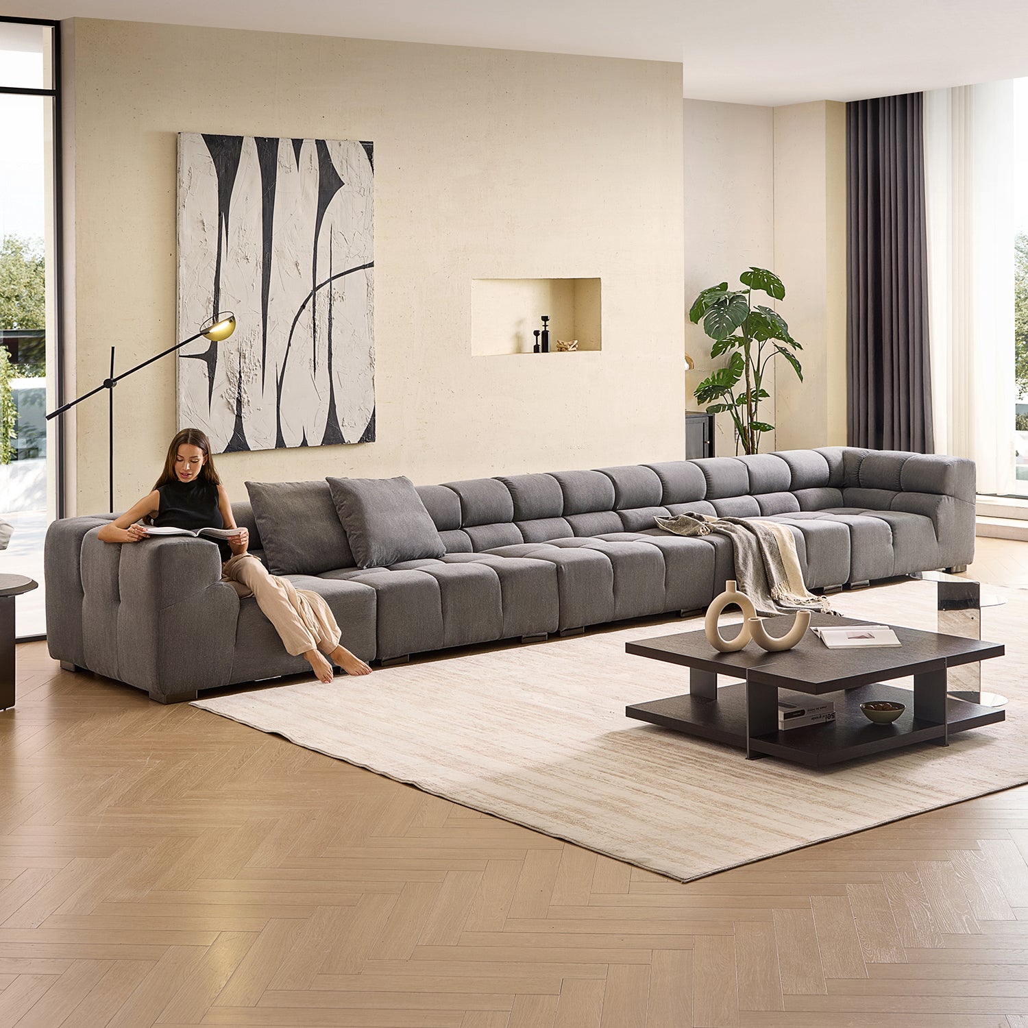 Amora Sofa High Arms