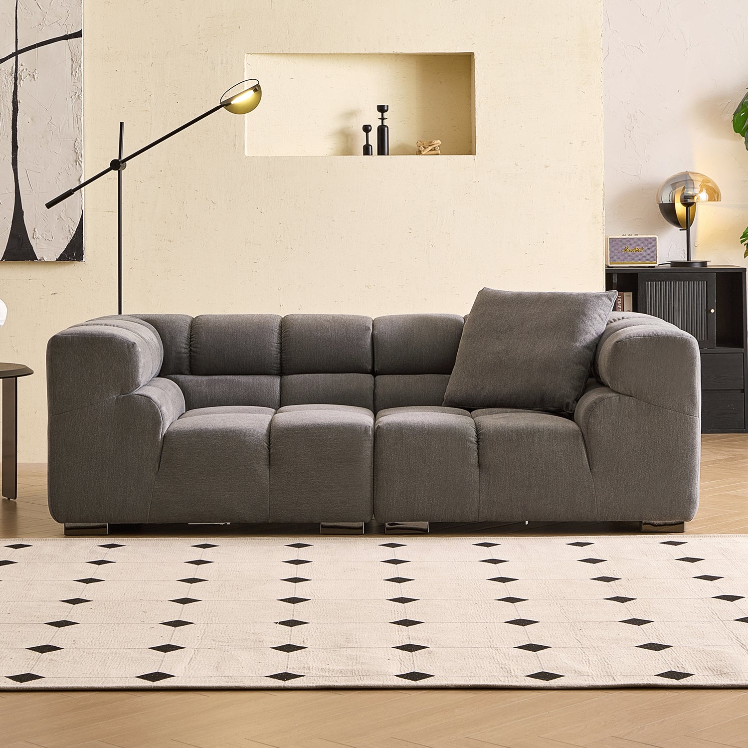 Amora Sofa High Arms