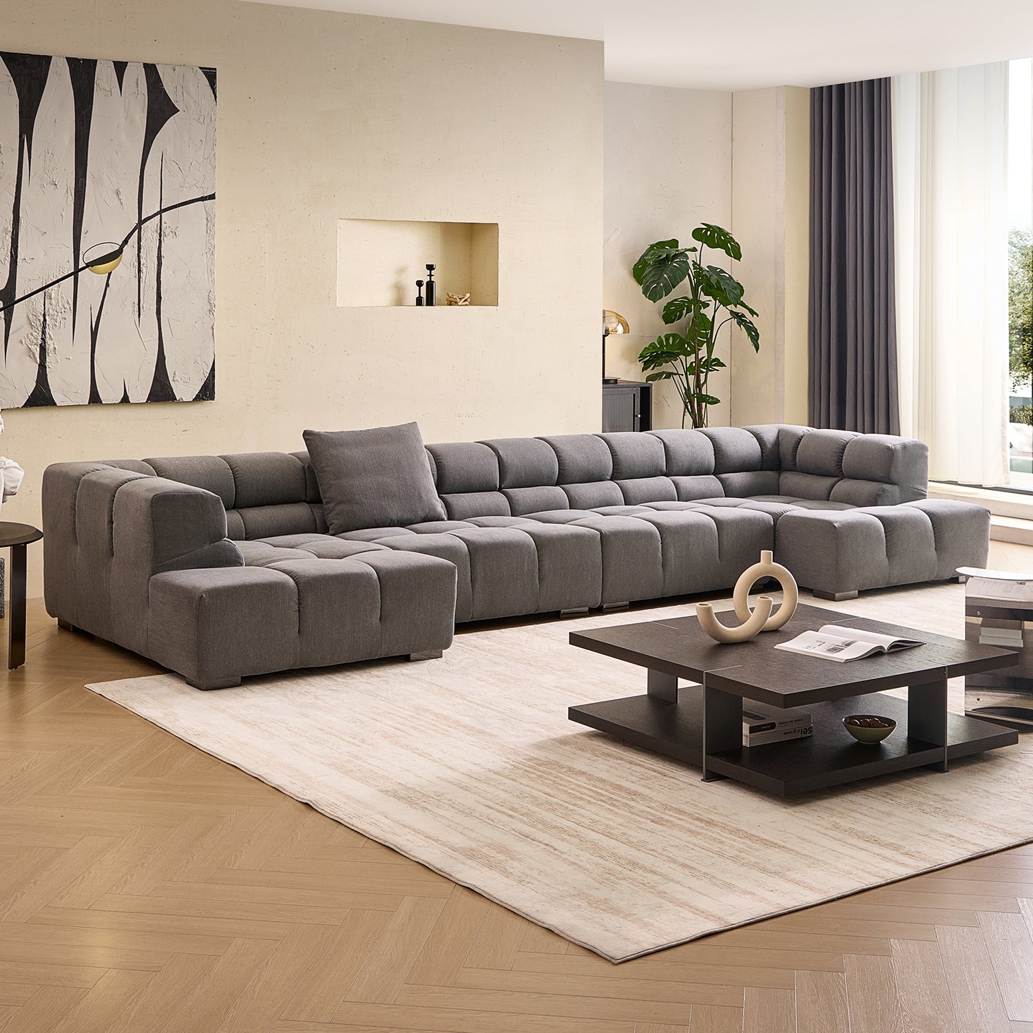 Amora U Sectional High Arm - Mario Capasa