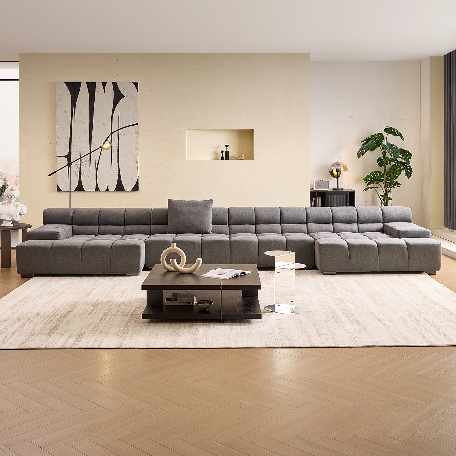 Amora U Sectional Low Arm - Mario Capasa