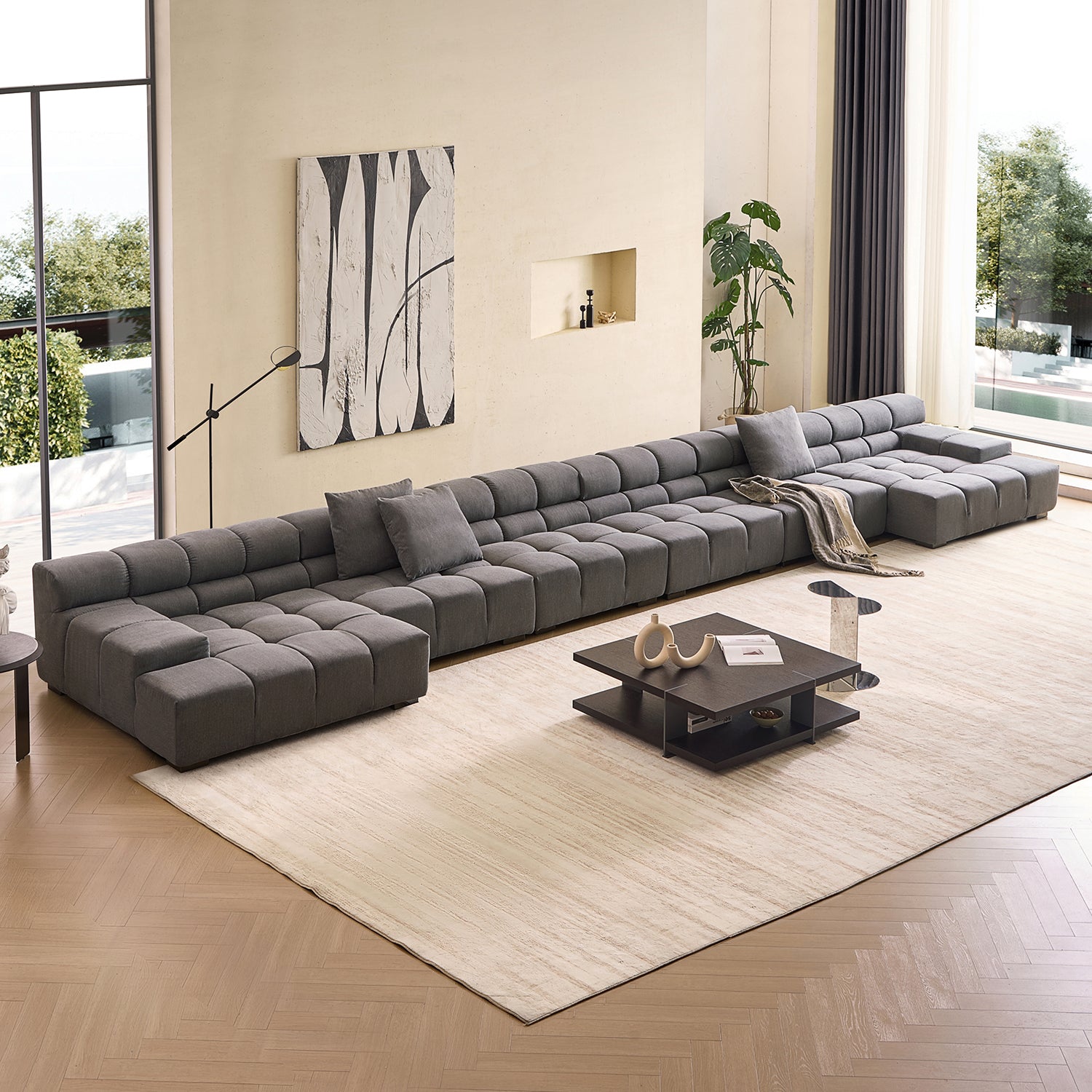 Amora U Sectional Low Arm - Mario Capasa