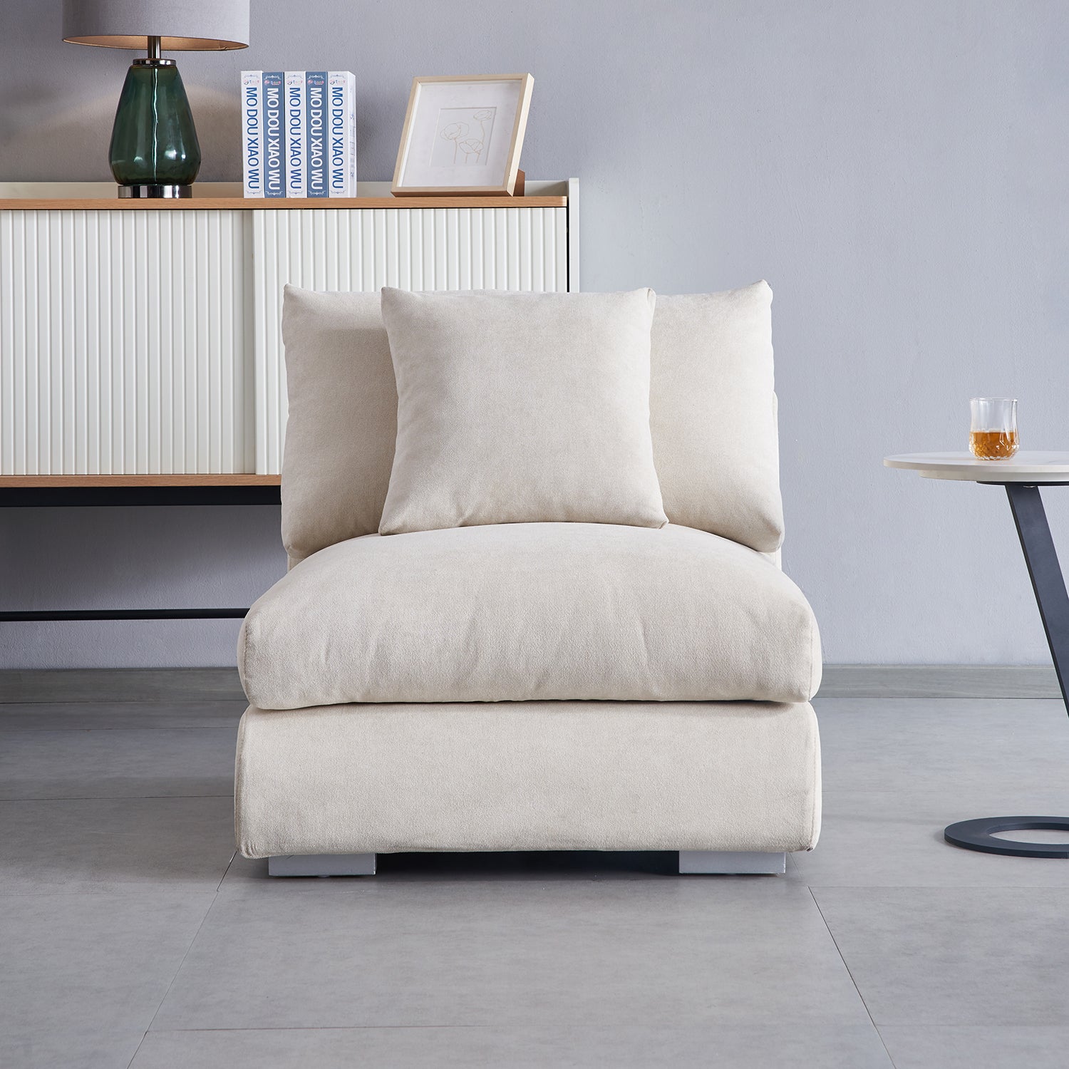 Feathers 1-Seater - Armless - Mario Capasa