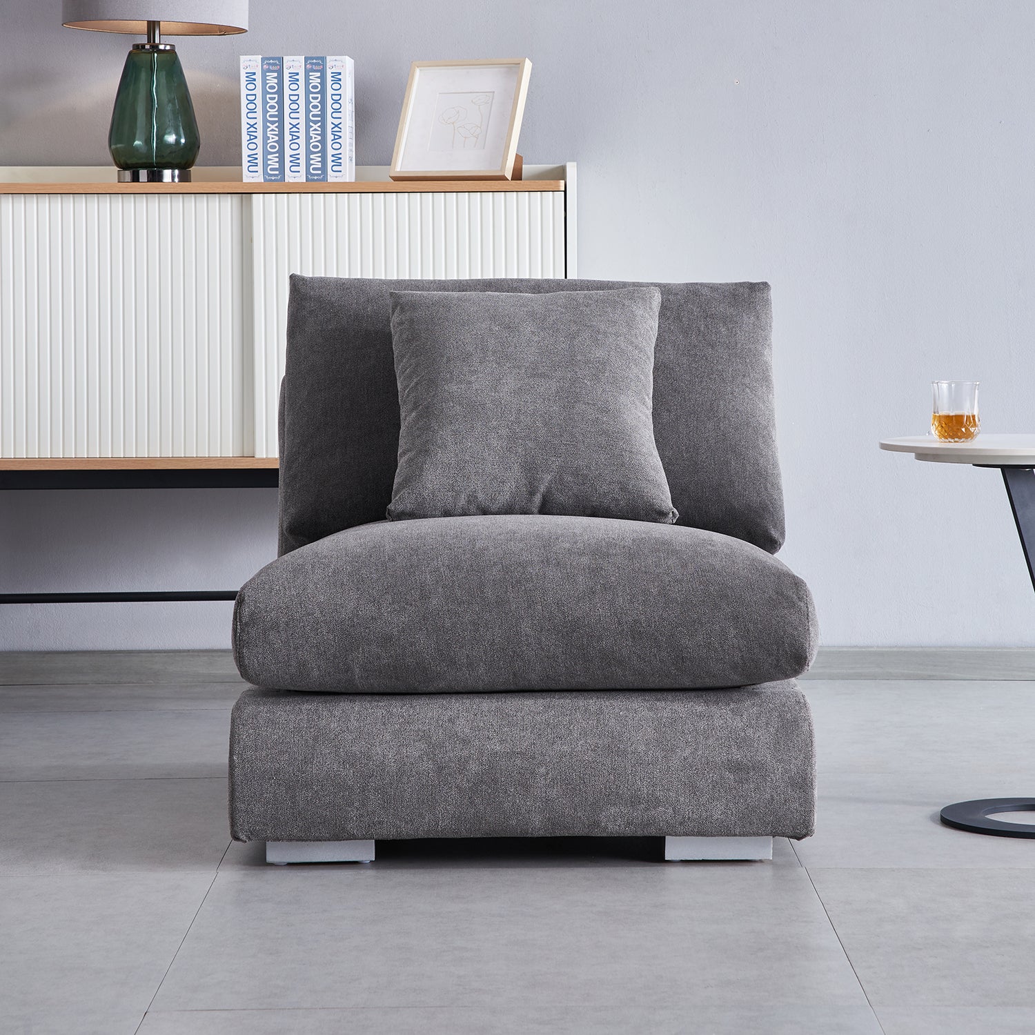 Feathers 1-Seater - Armless - Mario Capasa