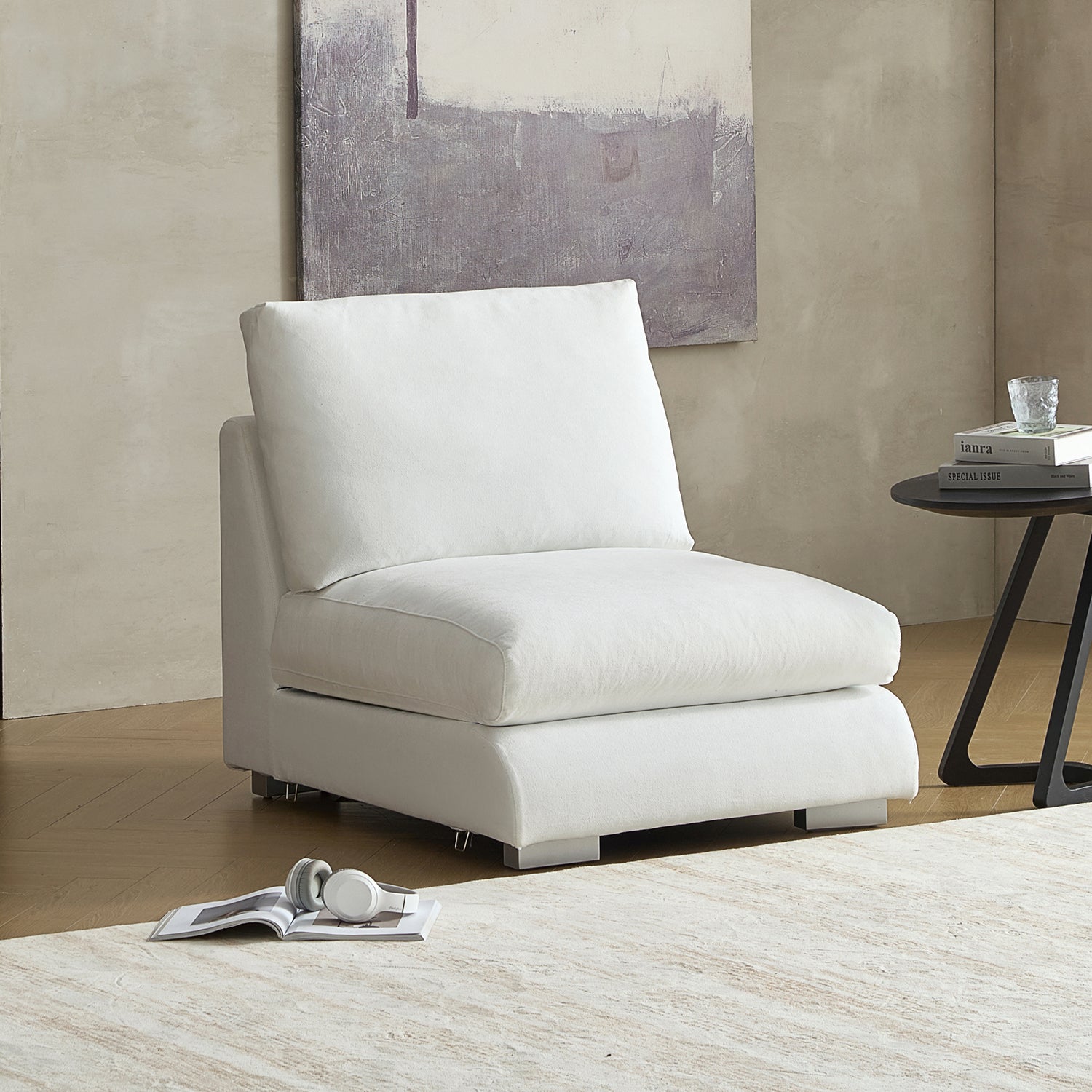 Feathers 1-Seater - Armless - Mario Capasa