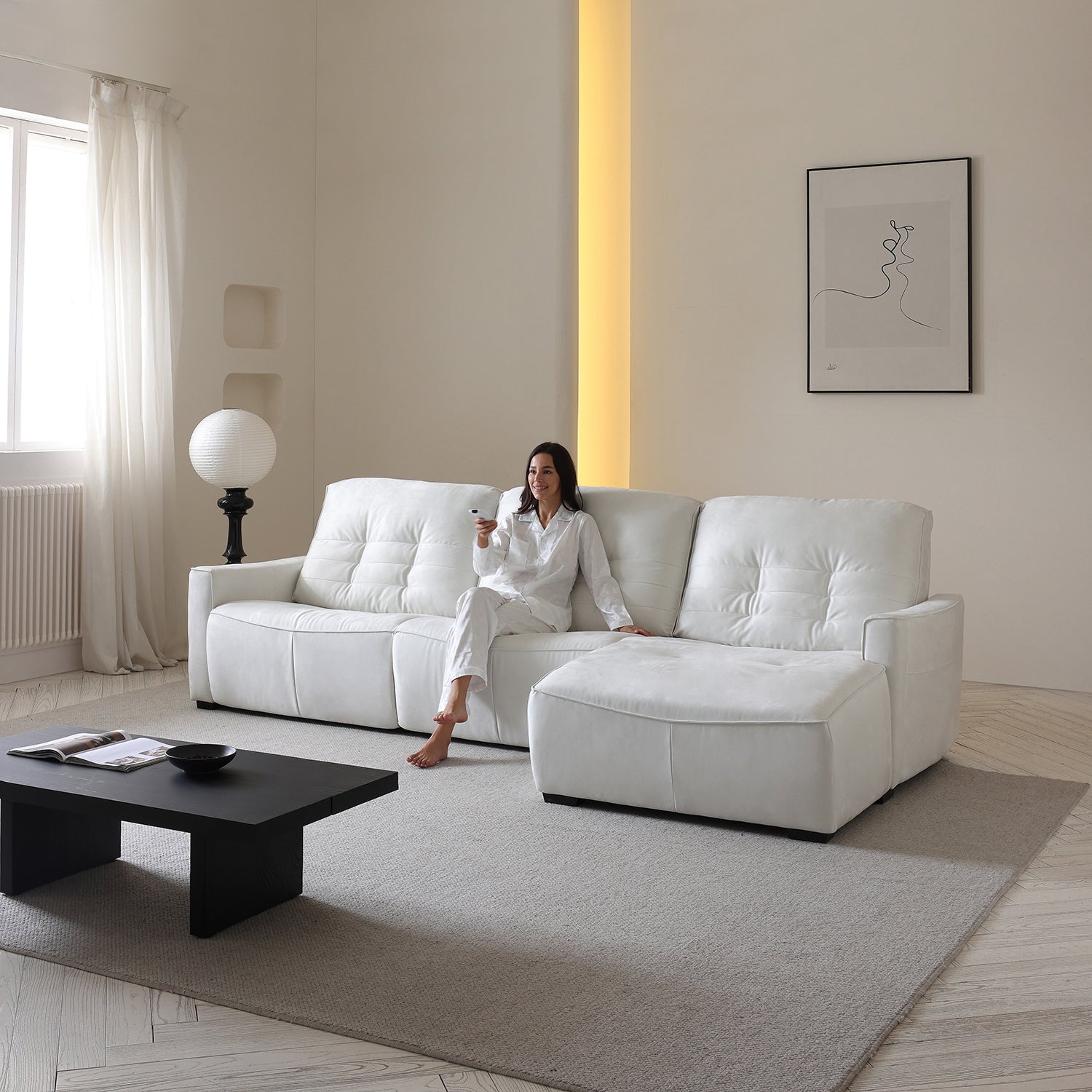 Intimo Recliner Sofa - Mario Capasa