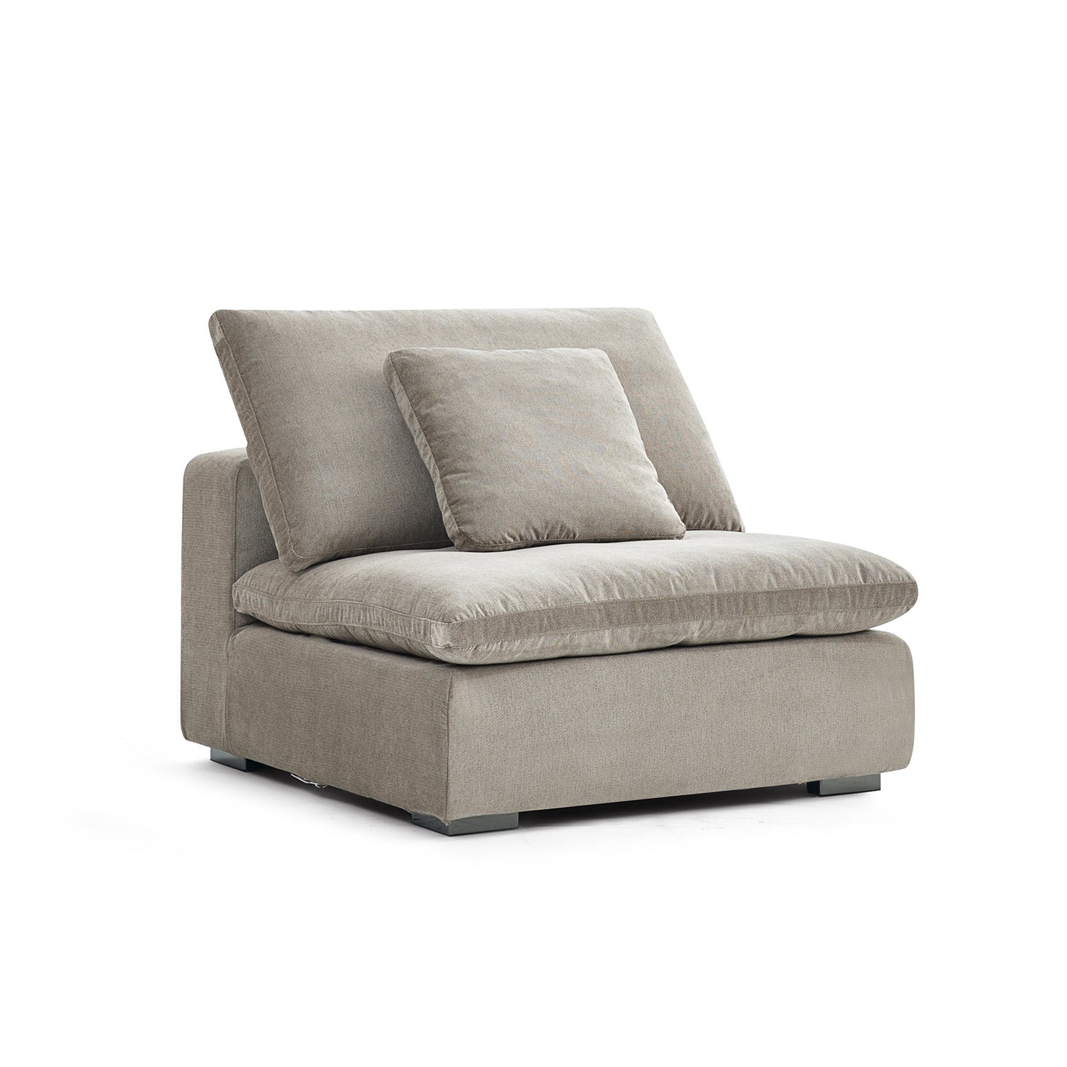 Tivoli Cloud Couch Armless Modular Seat - Mario Capasa