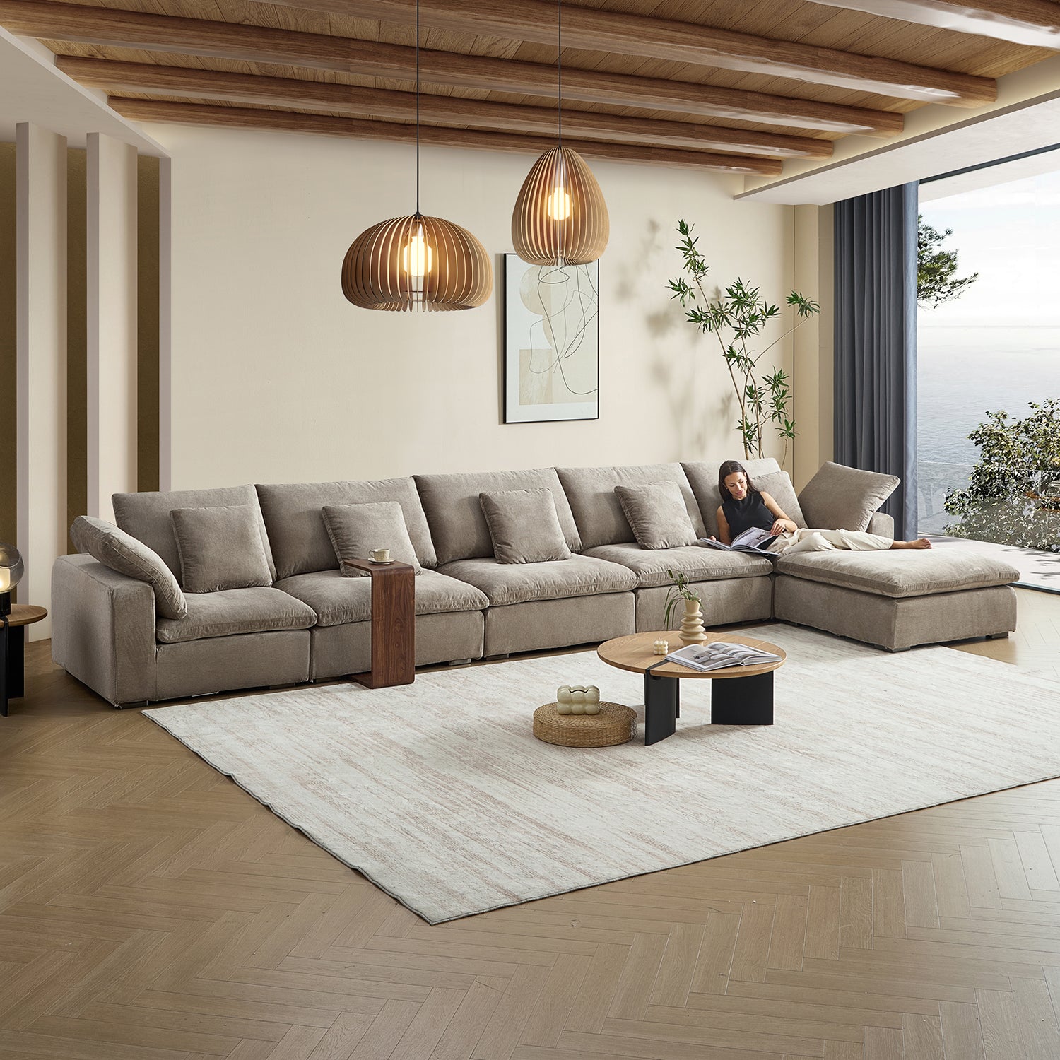Tivoli Cloud Sectional