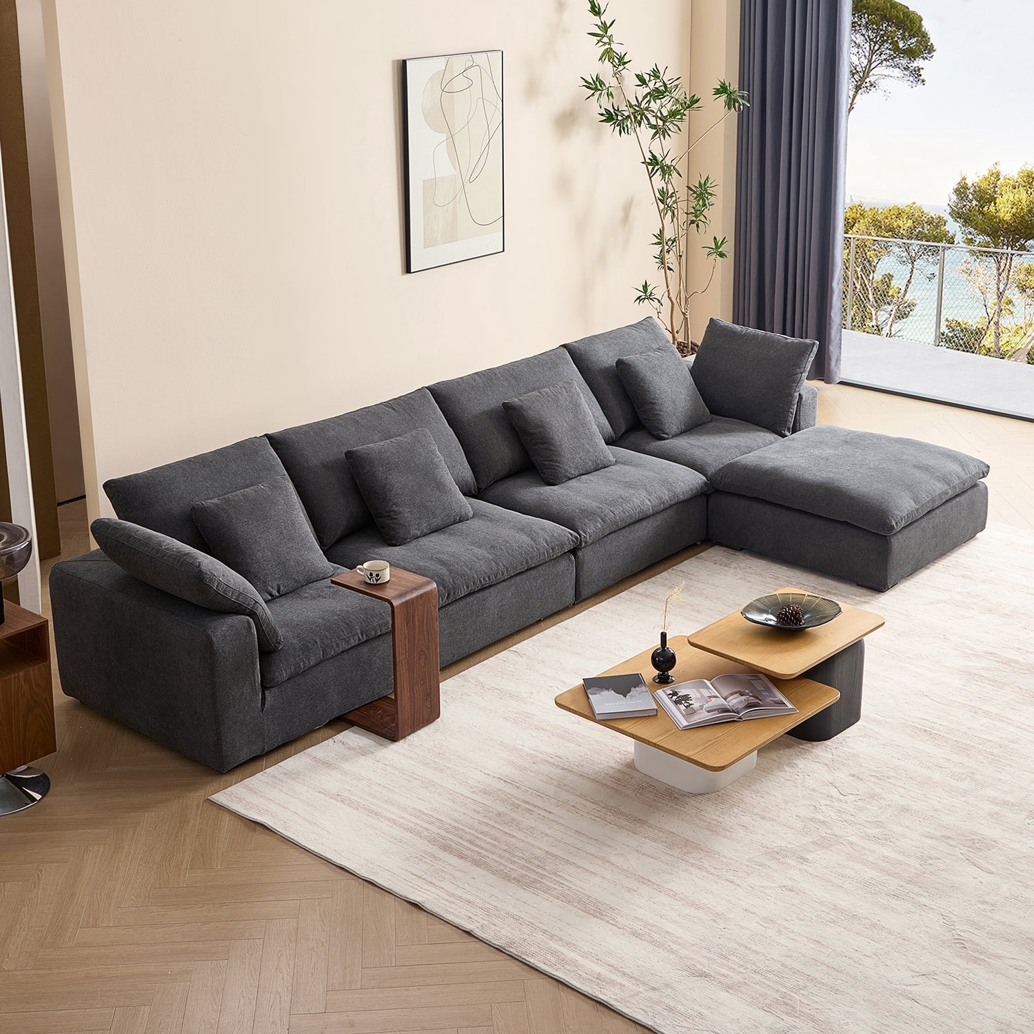 Tivoli Cloud Sectional