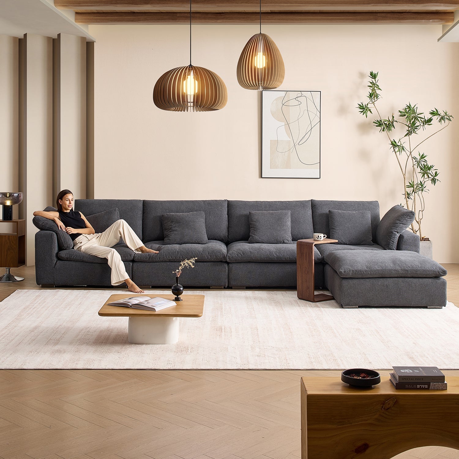 Tivoli Cloud Sectional