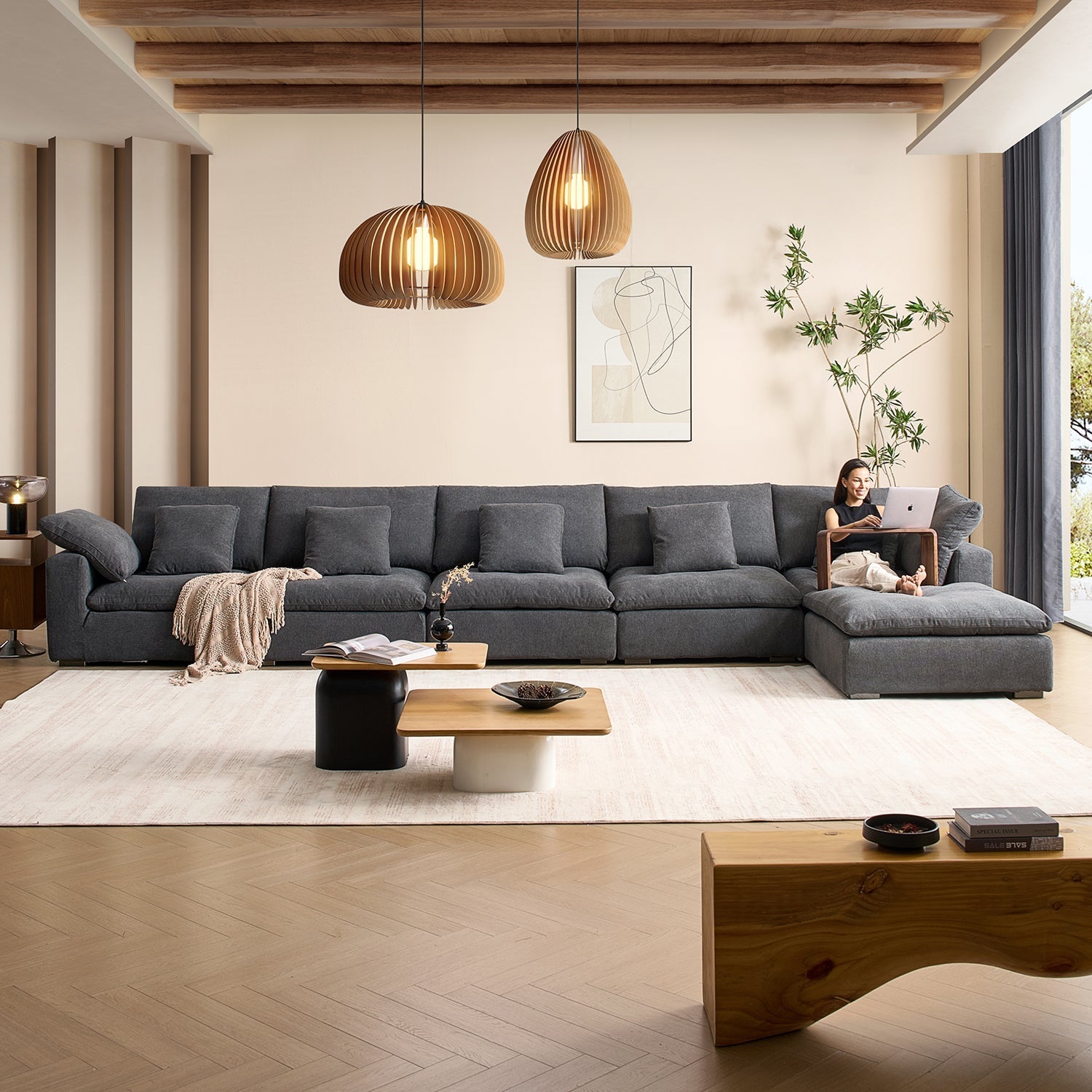 Tivoli Cloud Sectional