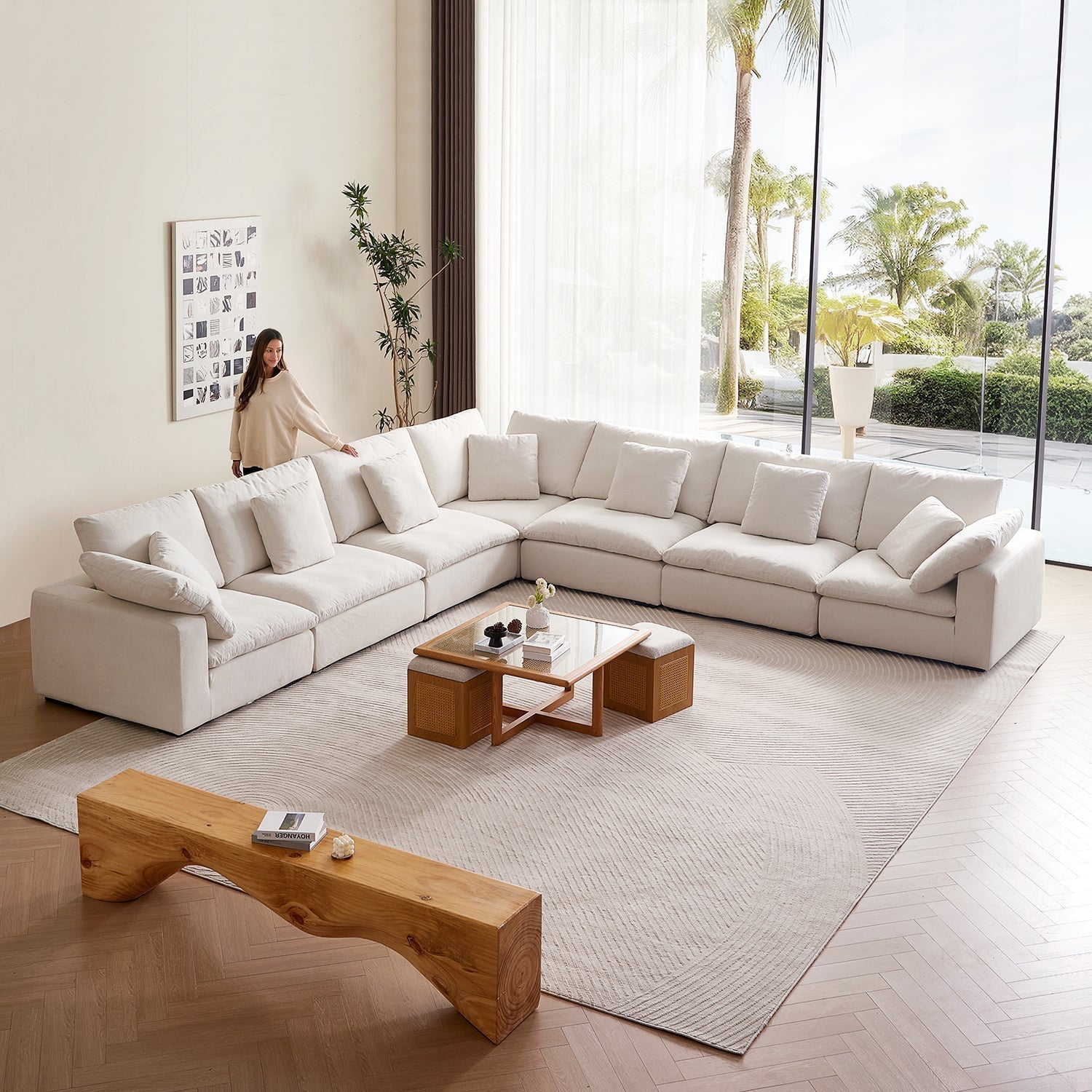 Malibu Cloud L Sectional - Mario Capasa