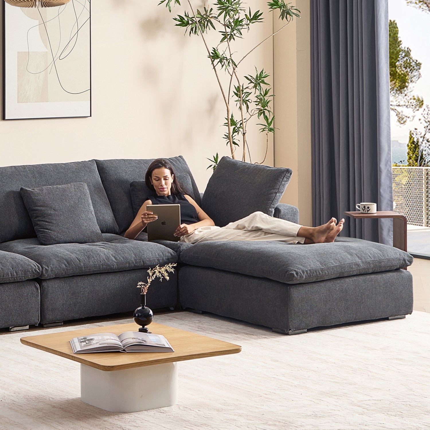 Tivoli Cloud Sectional
