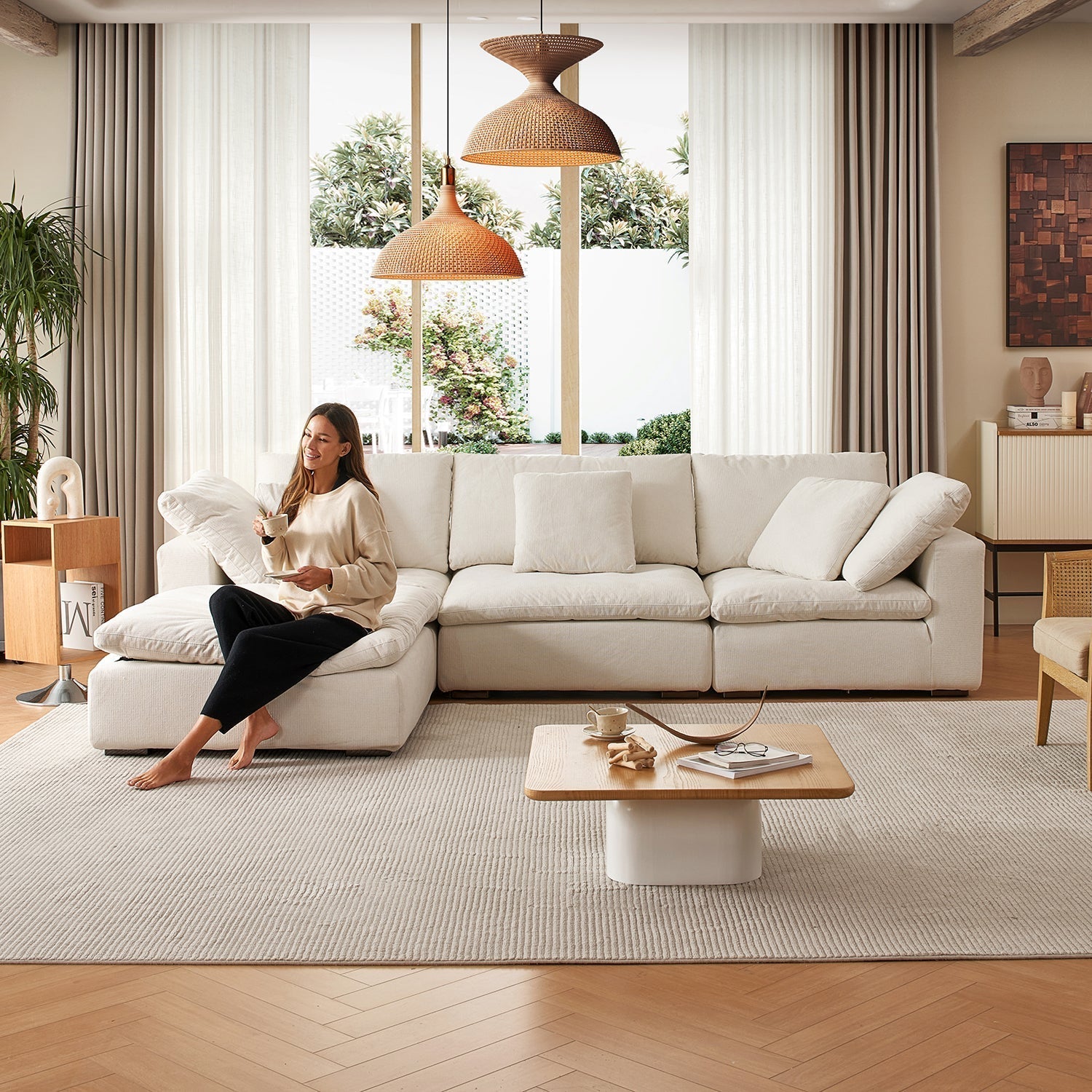 Malibu Cloud Sectional - Mario Capasa