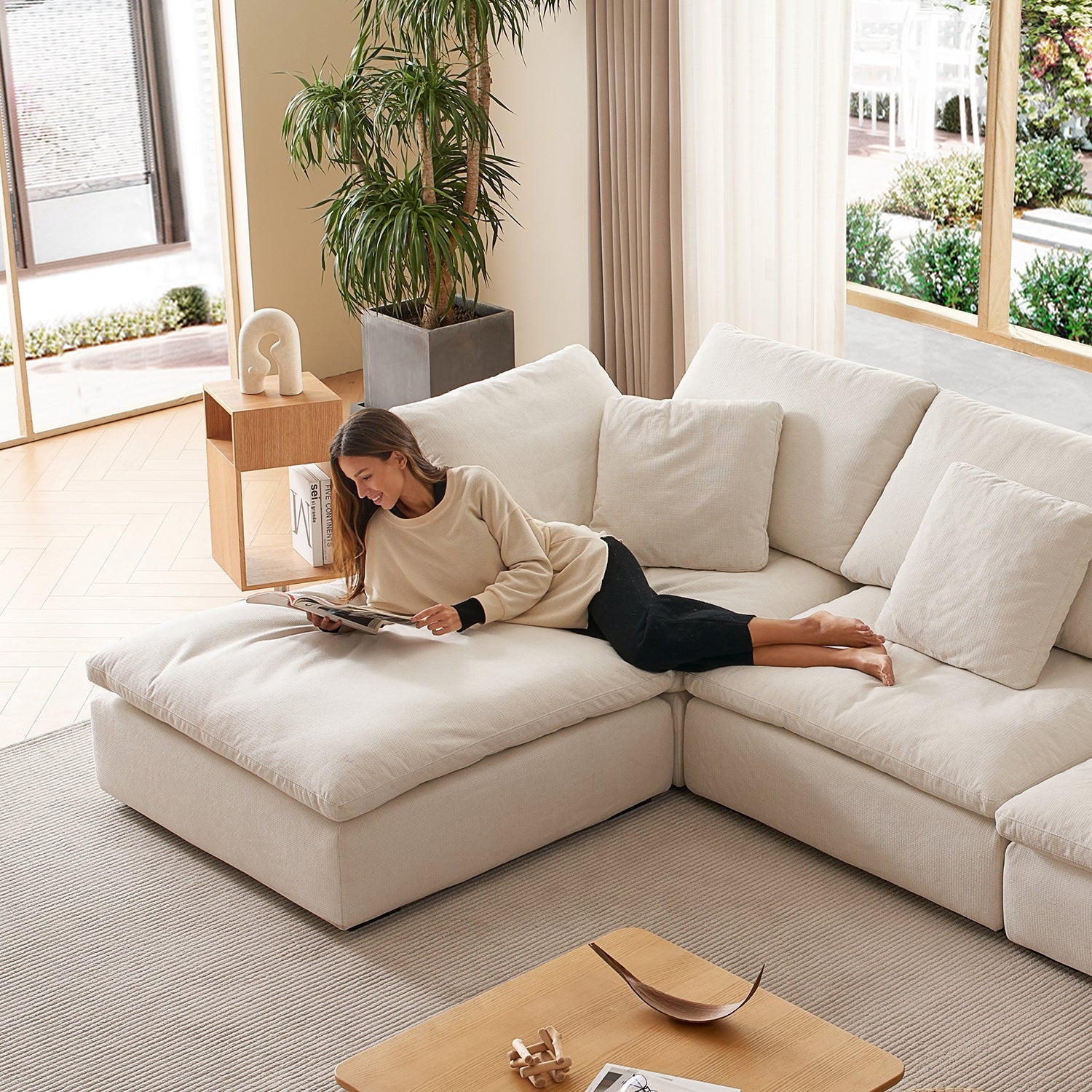 Malibu Cloud Sectional - Mario Capasa