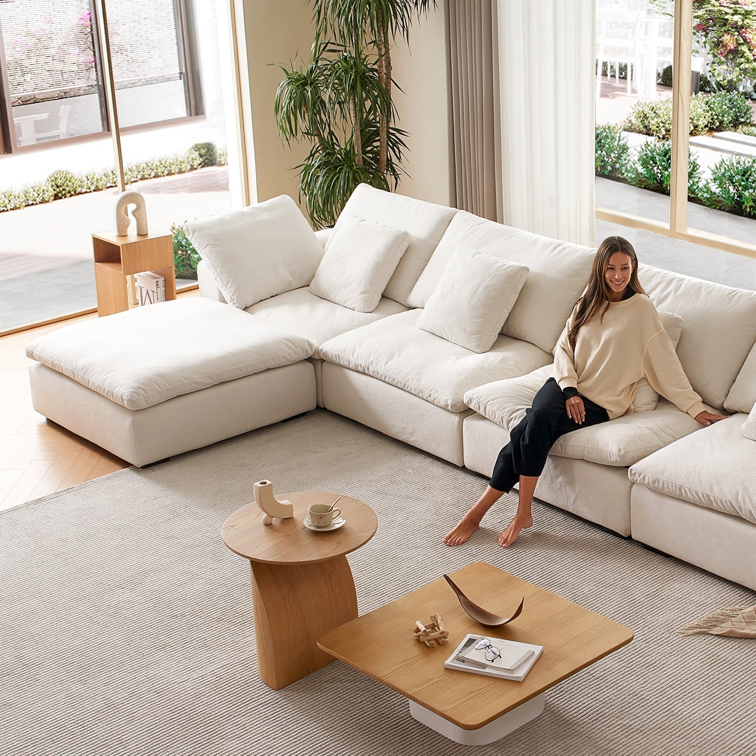Malibu Cloud Sectional - Mario Capasa