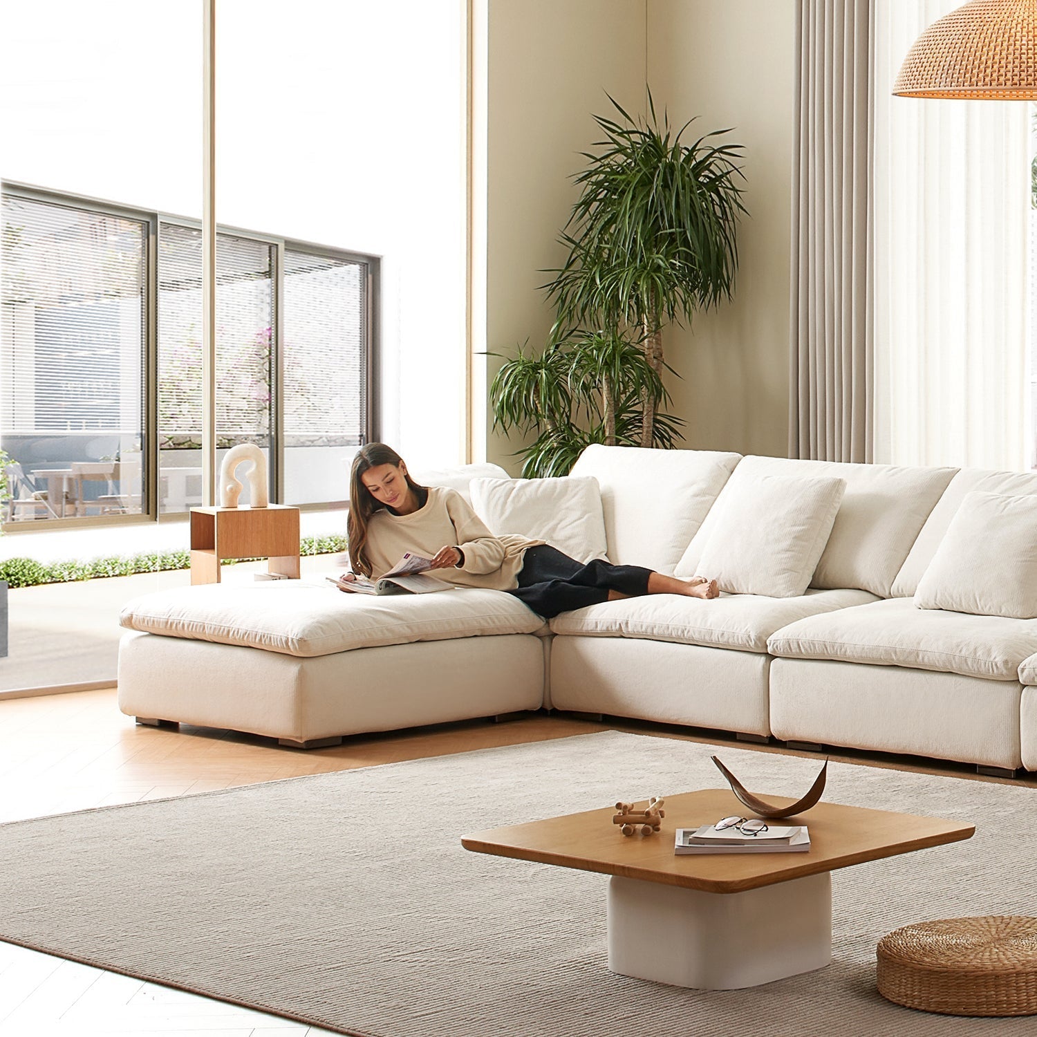 Malibu Cloud Sectional - Mario Capasa