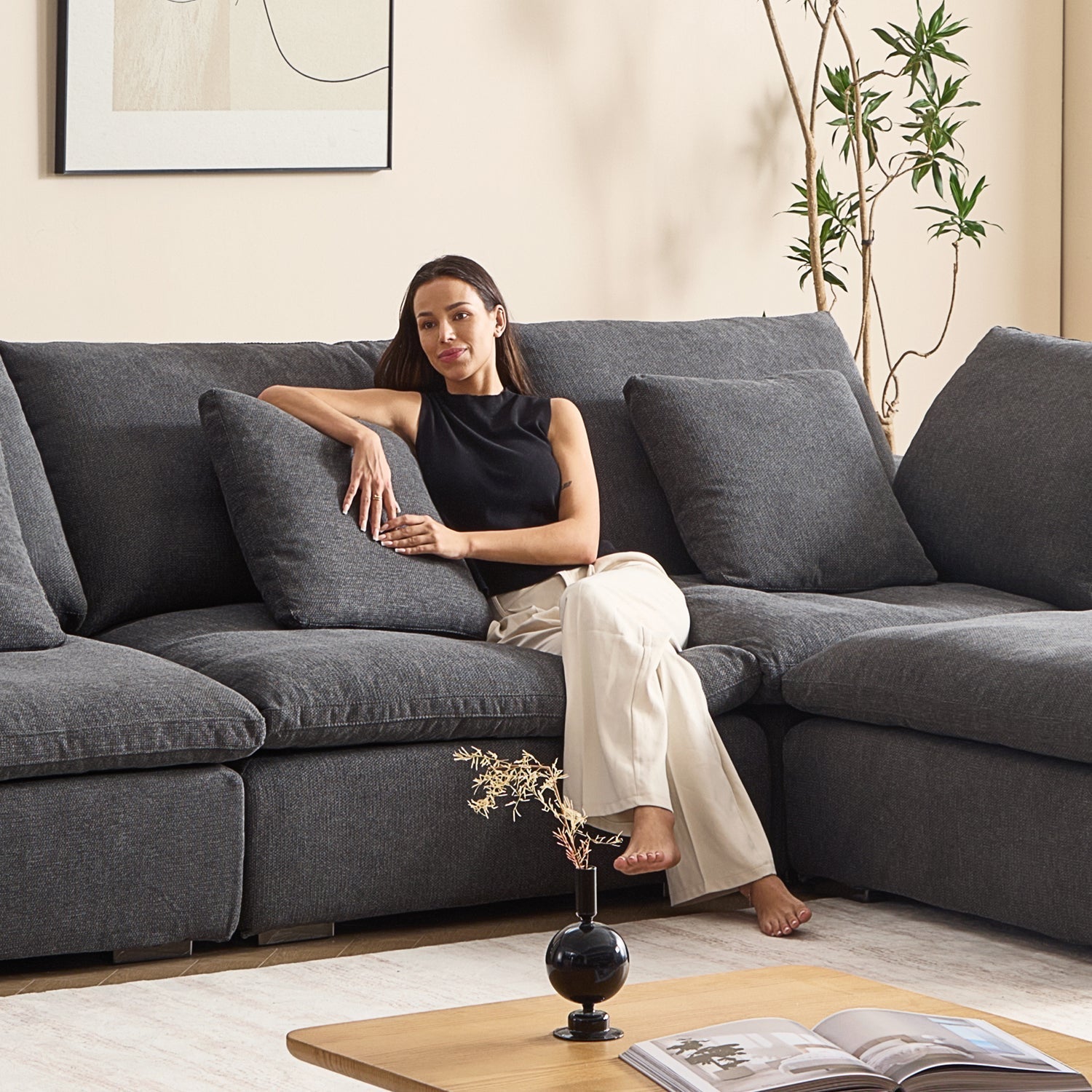 Tivoli Cloud Sectional