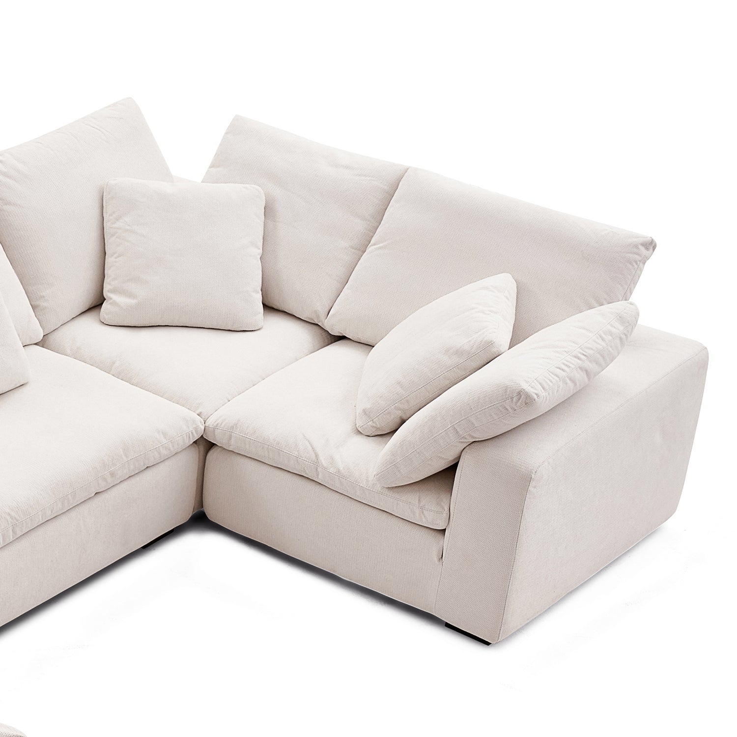 Malibu Cloud U Closed Sectional - Mario Capasa
