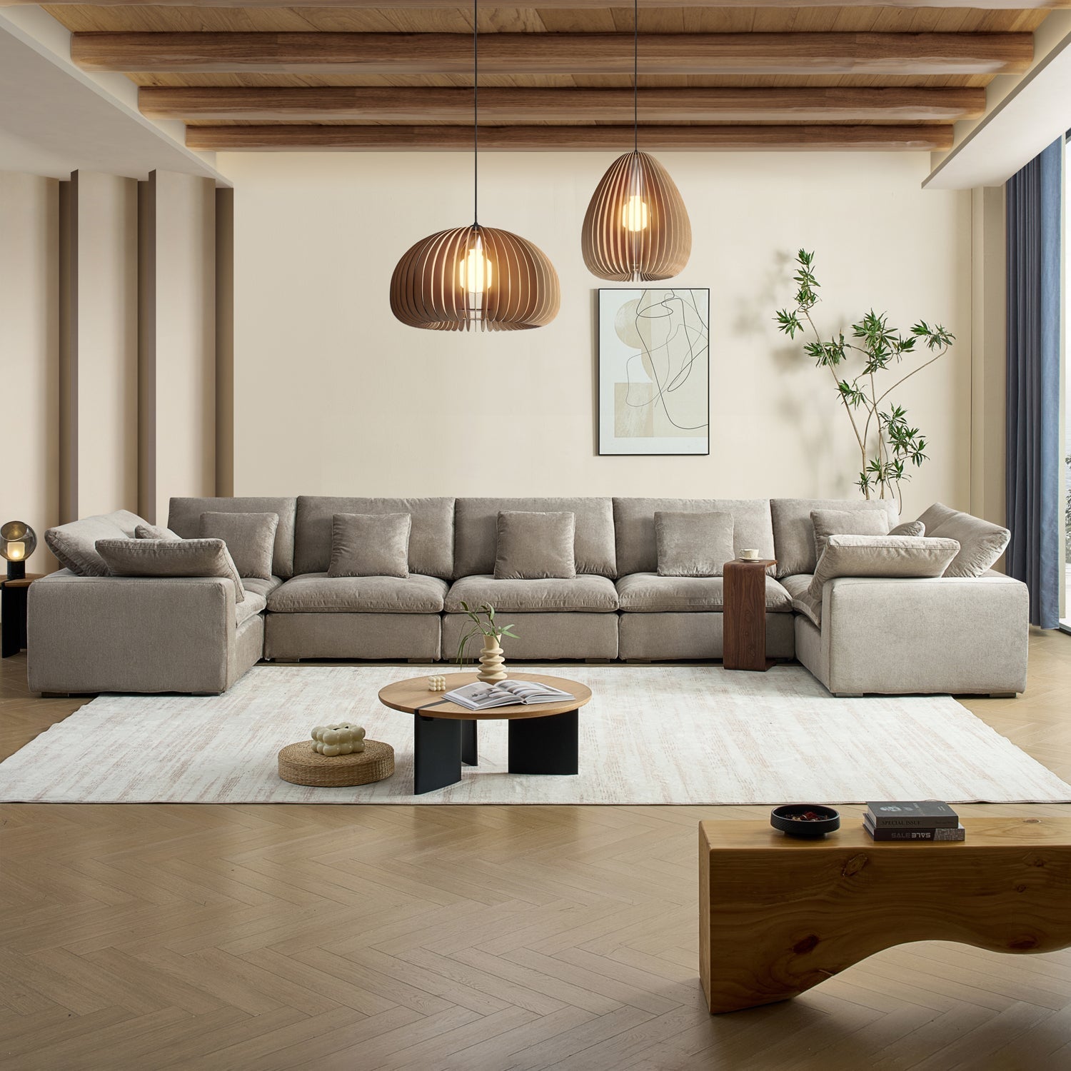 Tivoli Cloud U Closed Sectional