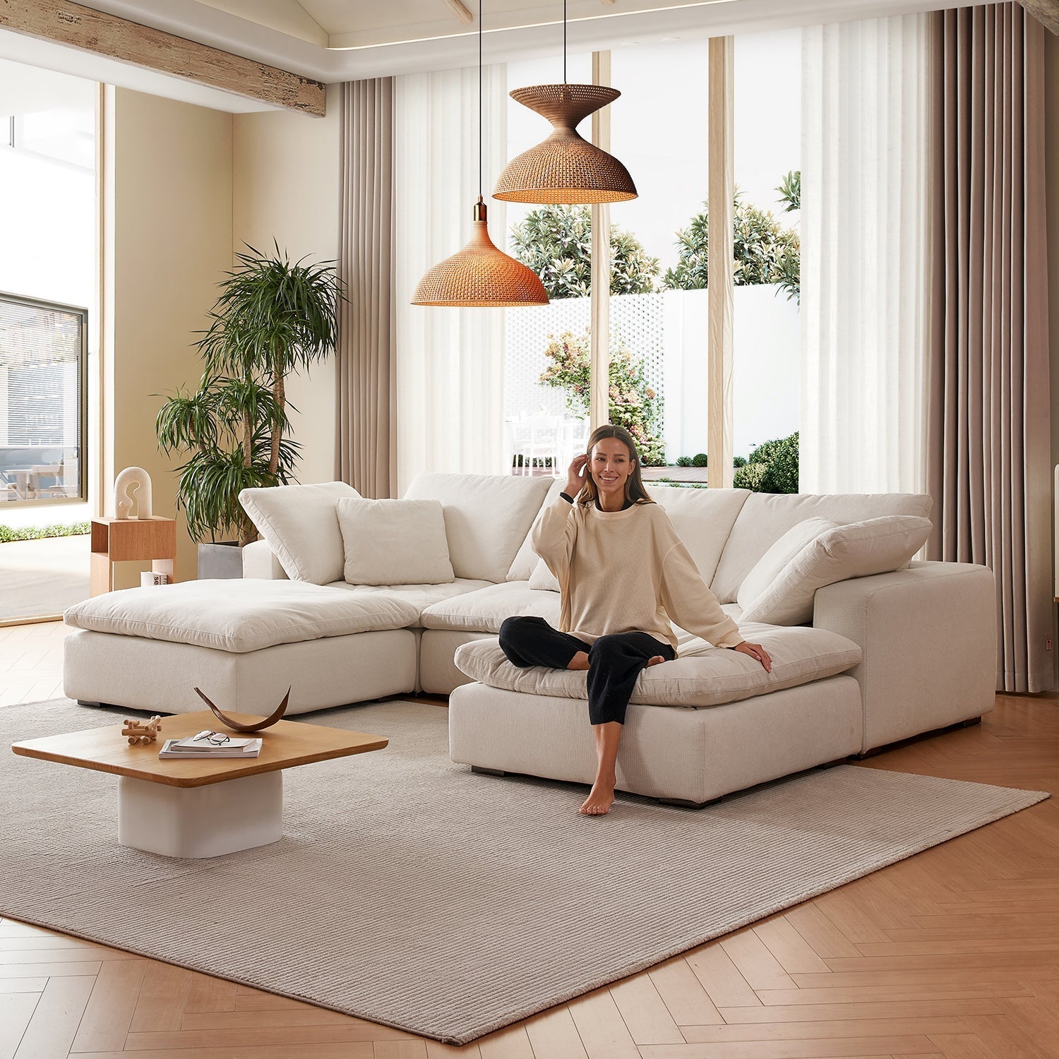 Malibu Cloud U Sectional - Mario Capasa