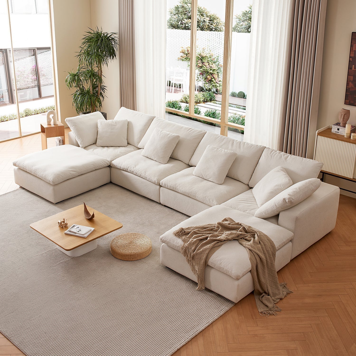 Malibu Cloud U Sectional - Mario Capasa