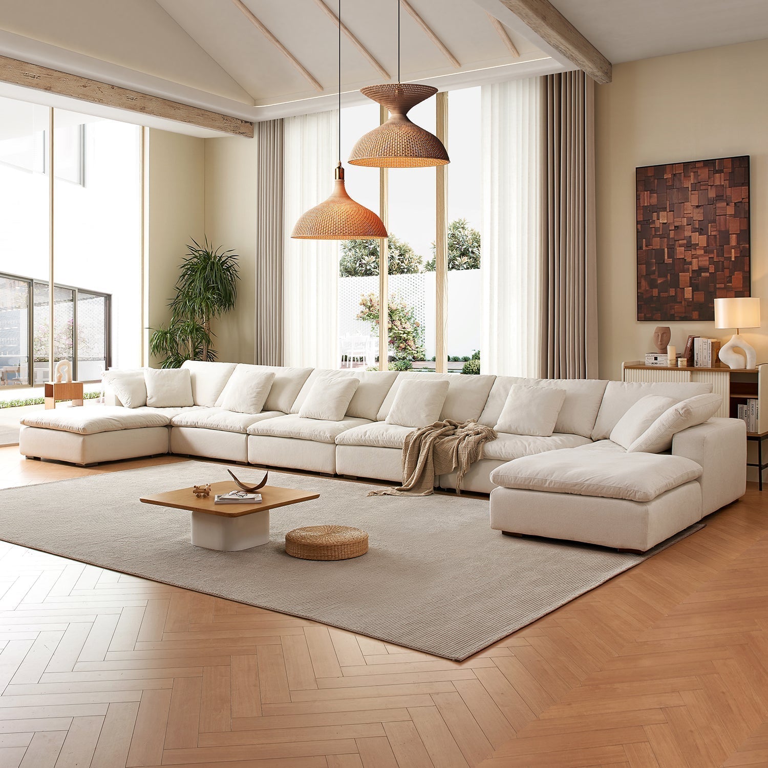 Malibu Cloud U Sectional - Mario Capasa