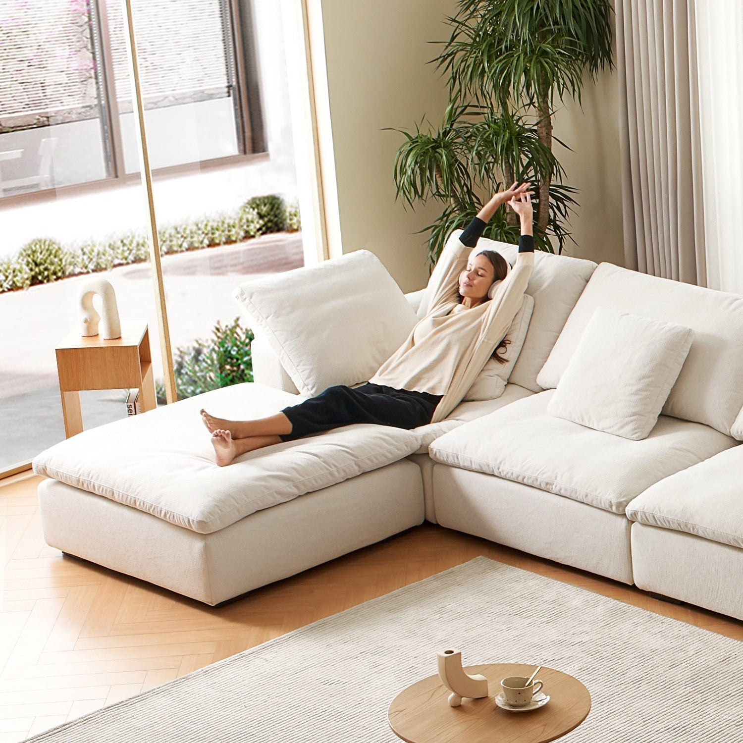 Malibu Cloud U Sectional - Mario Capasa