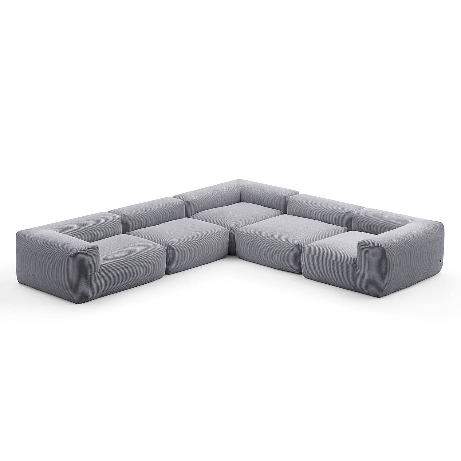Mellow Closed L Sectional - Mario Capasa
