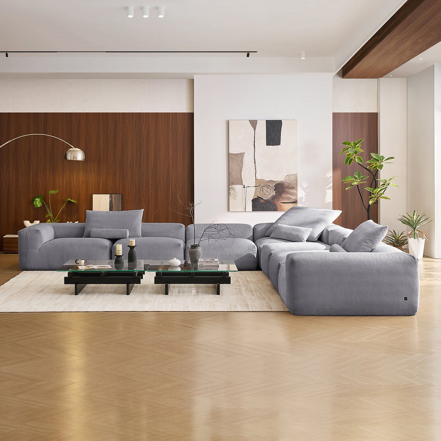 Mellow Closed L Sectional - Mario Capasa