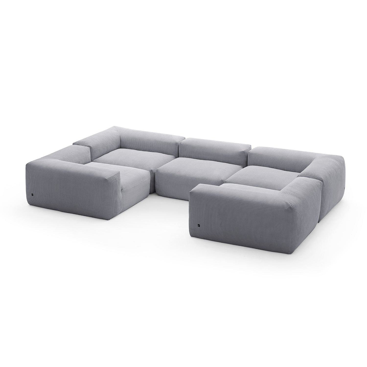Mellow Closed U Sectional - Mario Capasa