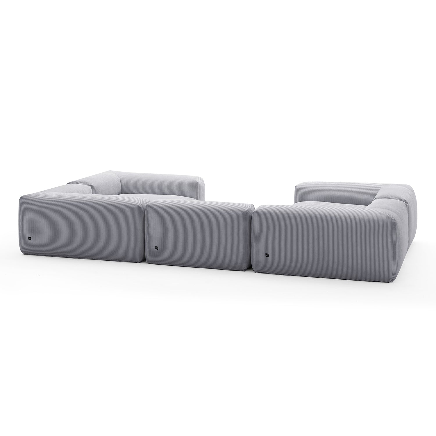 Mellow Closed U Sectional - Mario Capasa