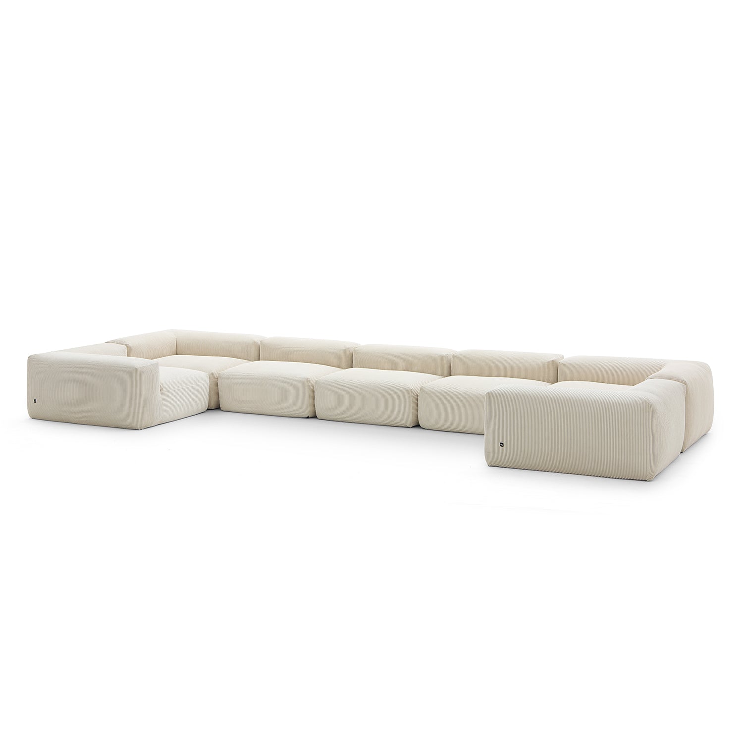 Mellow Closed U Sectional - Mario Capasa