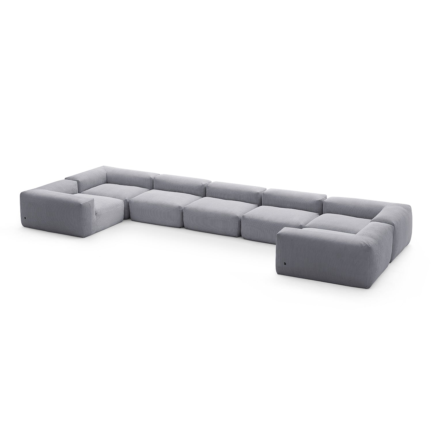 Mellow Closed U Sectional - Mario Capasa