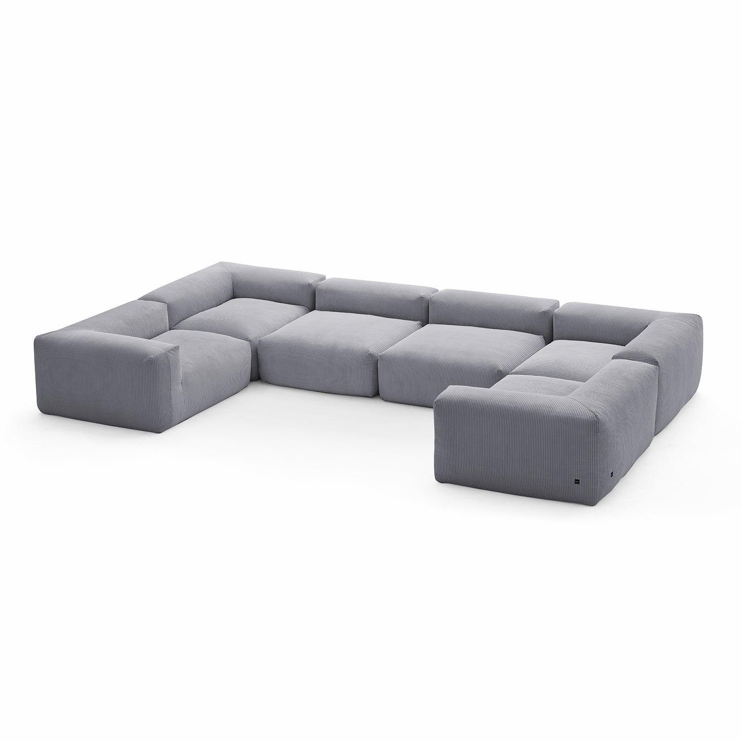 Mellow Extra Deep Closed U Sectional - Mario Capasa