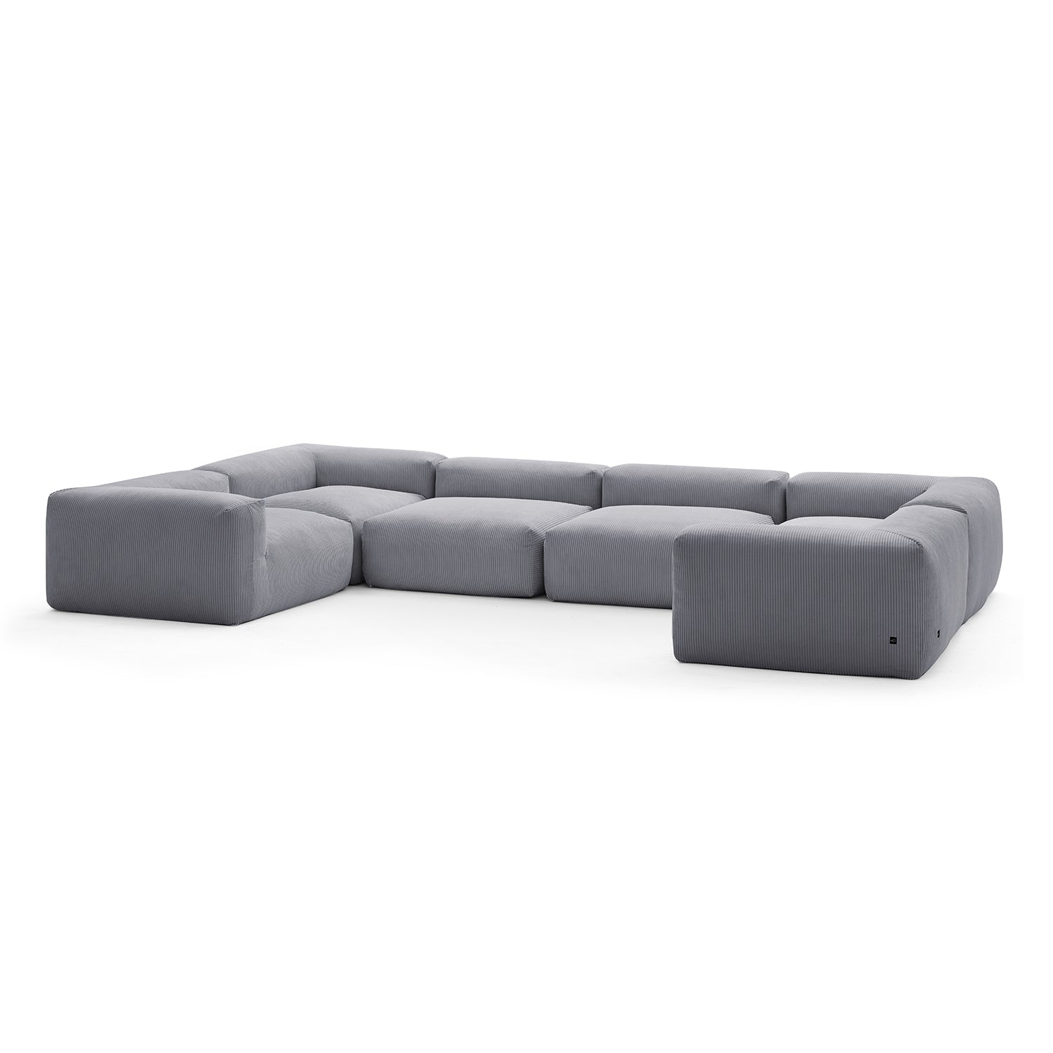 Mellow Extra Deep Closed U Sectional - Mario Capasa