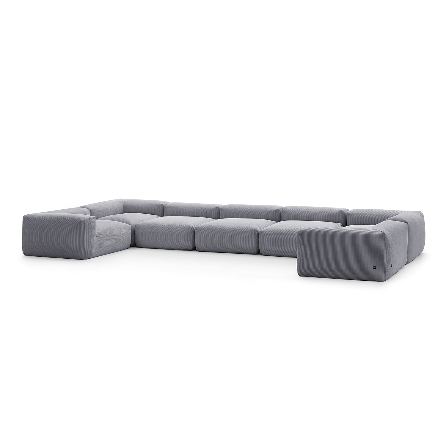 Mellow Extra Deep Closed U Sectional - Mario Capasa