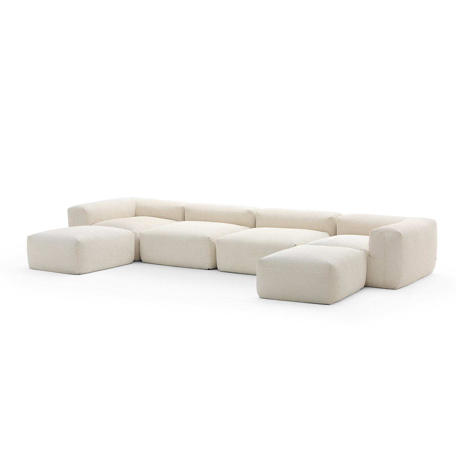 Mellow Extra Deep U Sectional with Ottoman - Mario Capasa