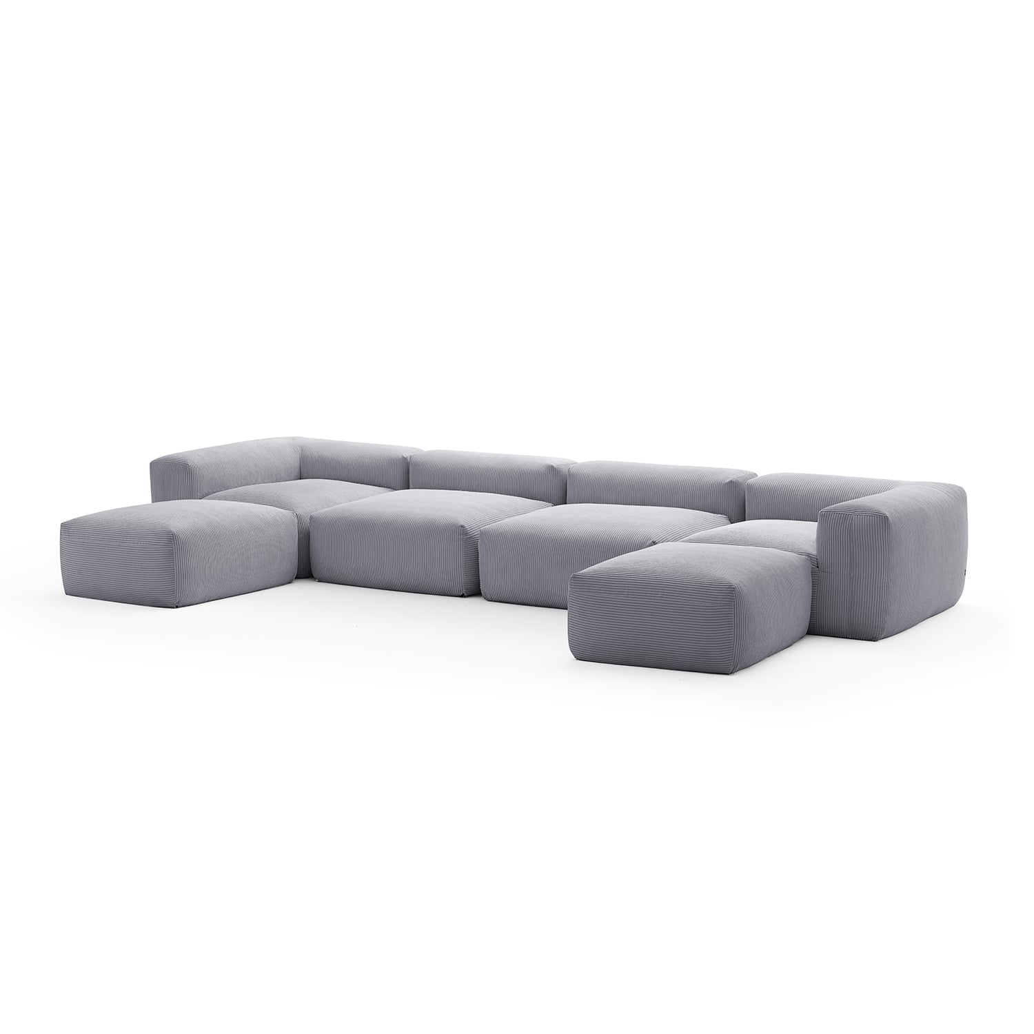 Mellow Extra Deep U Sectional with Ottoman - Mario Capasa