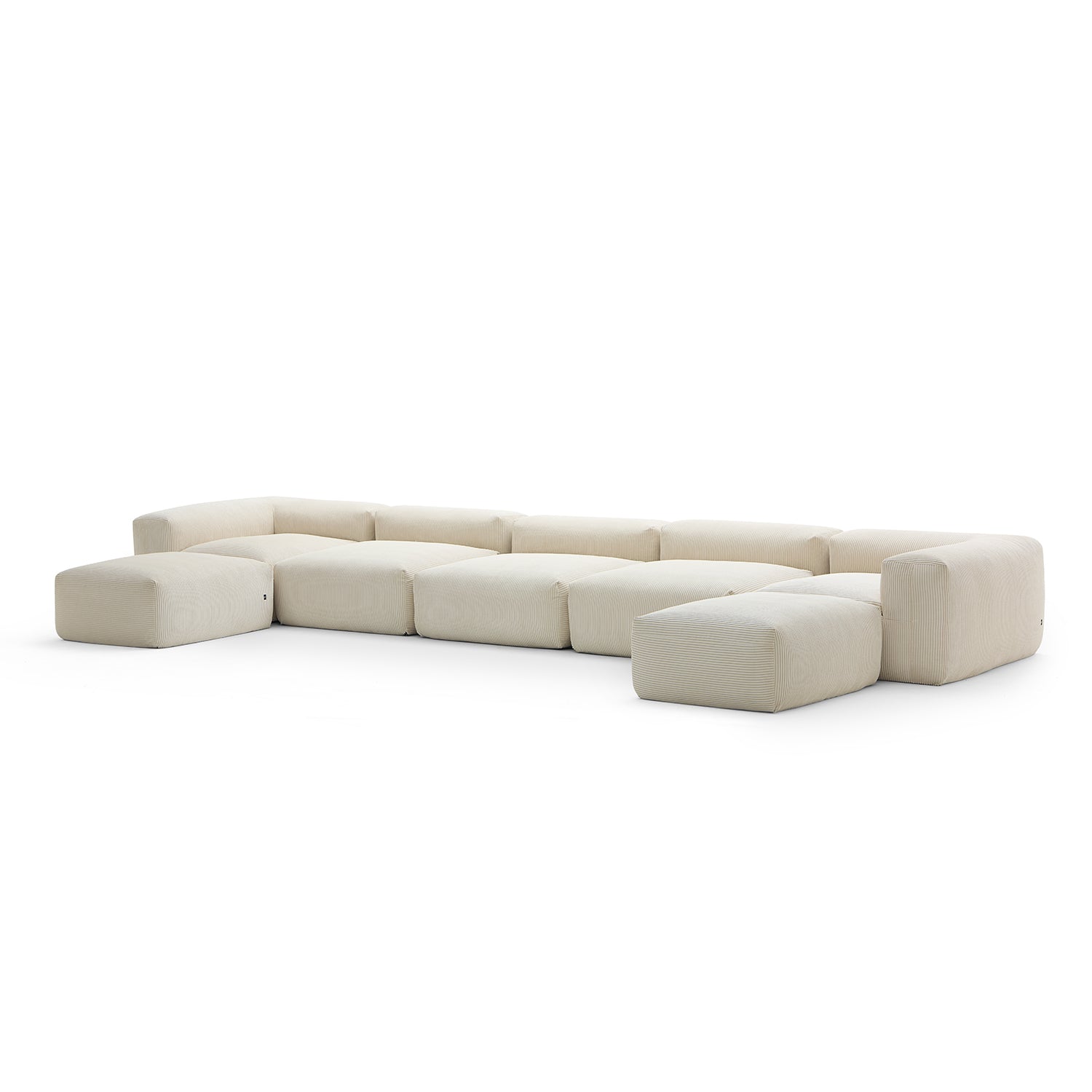 Mellow Extra Deep U Sectional with Ottoman - Mario Capasa