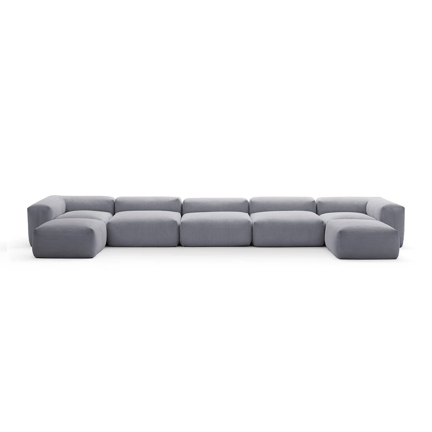 Mellow Extra Deep U Sectional with Ottoman - Mario Capasa