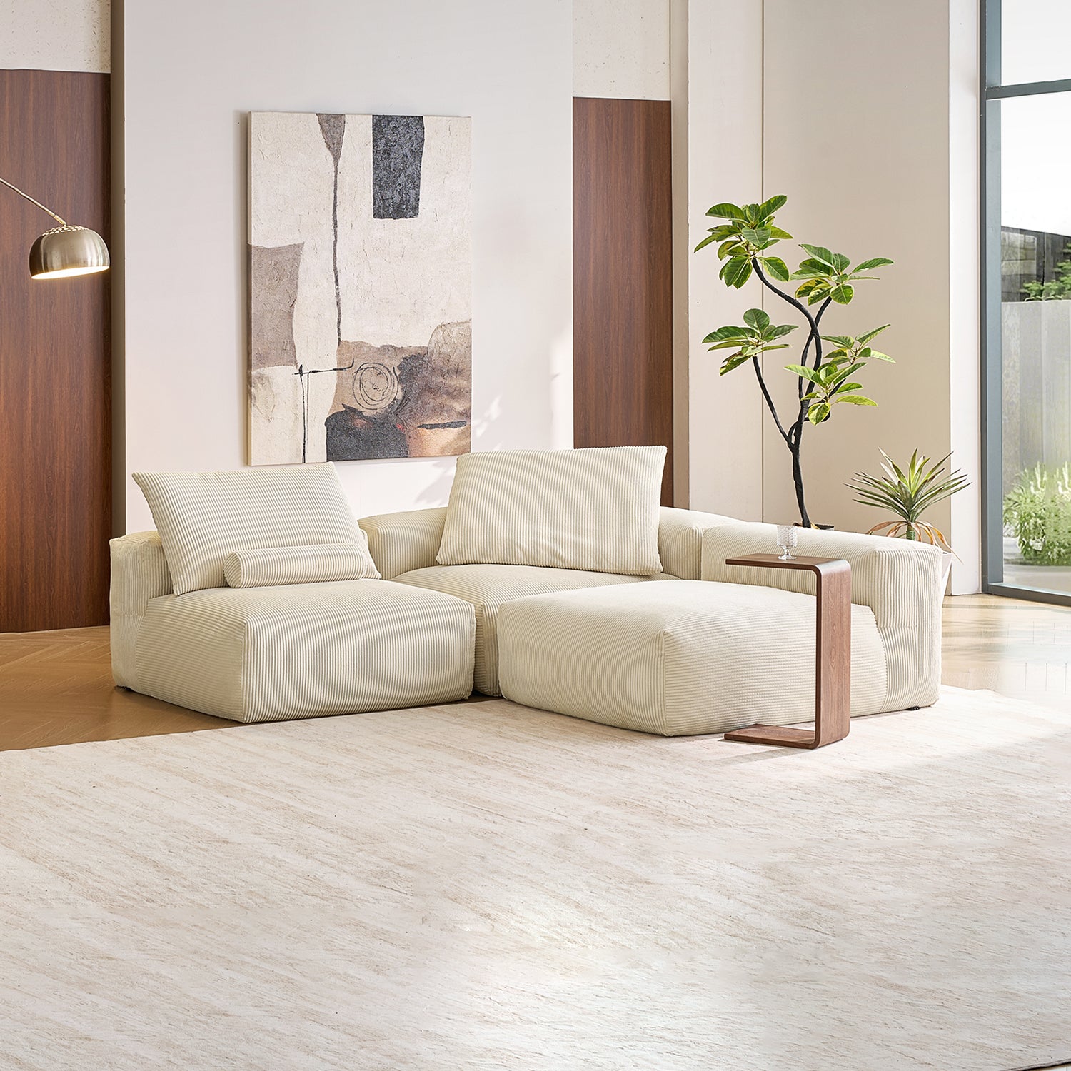 Mellow Open L Sectional - Mario Capasa