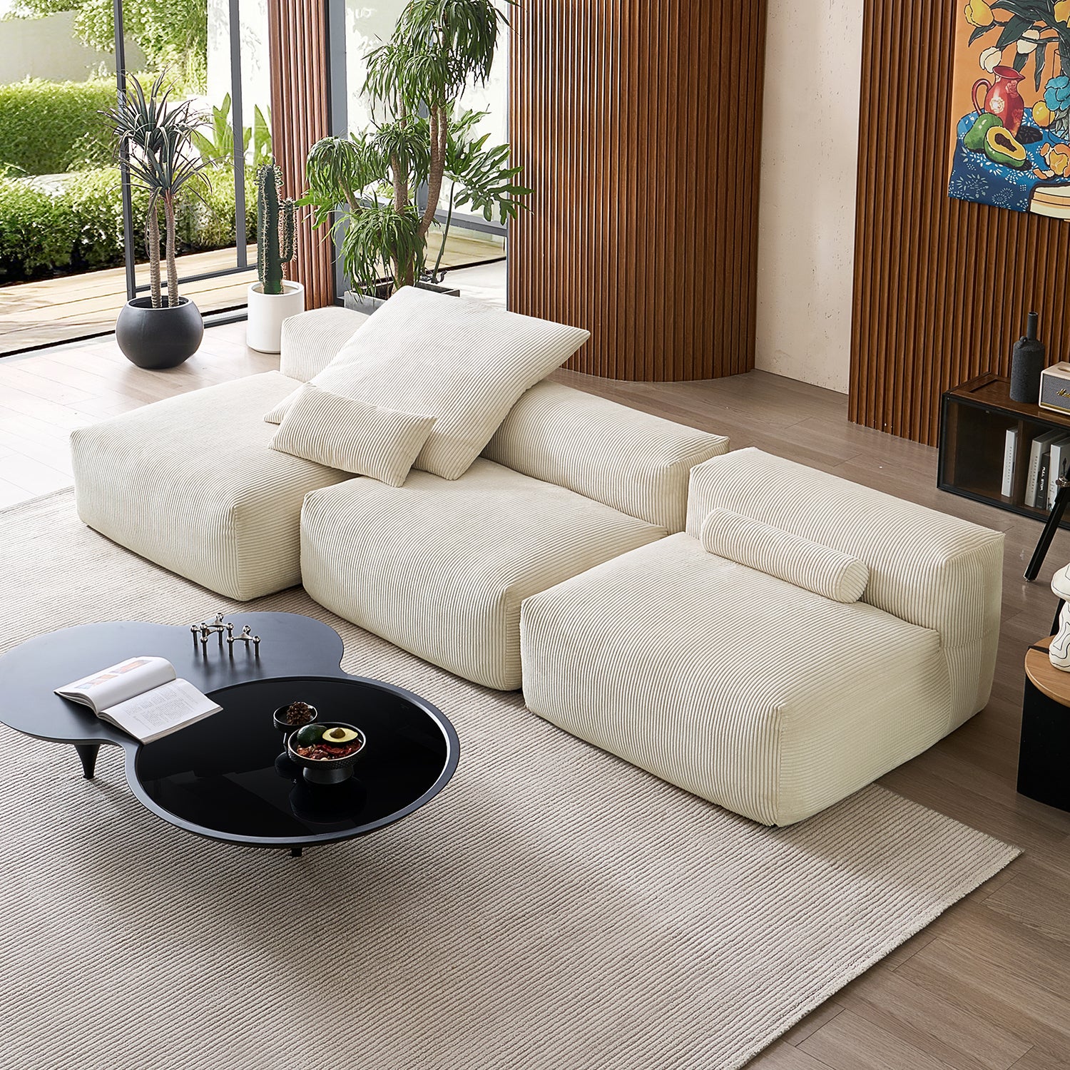 Mellow Open Sectional - Mario Capasa