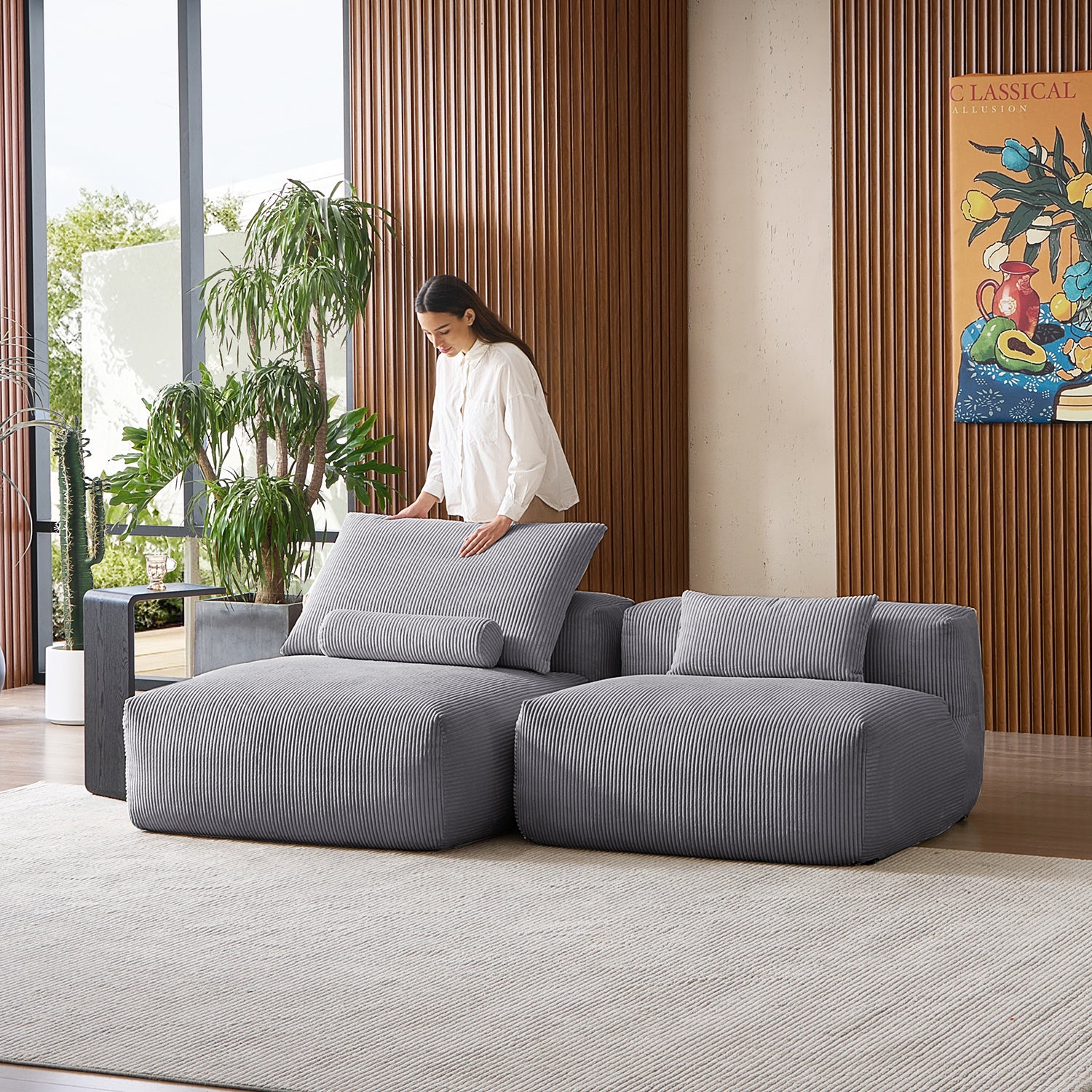 Mellow Open Sectional - Mario Capasa