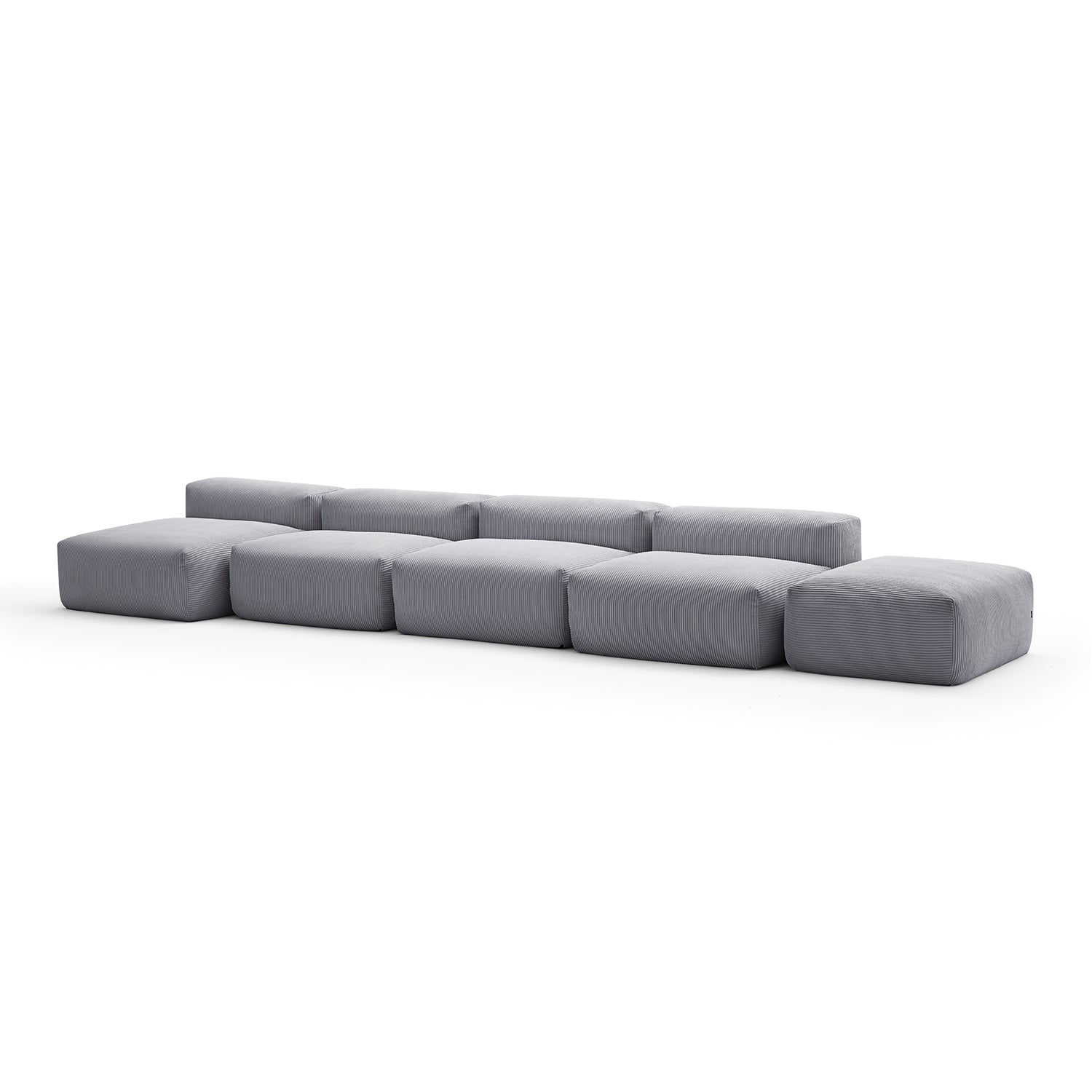 Mellow Open Sectional with Ottoman - Mario Capasa