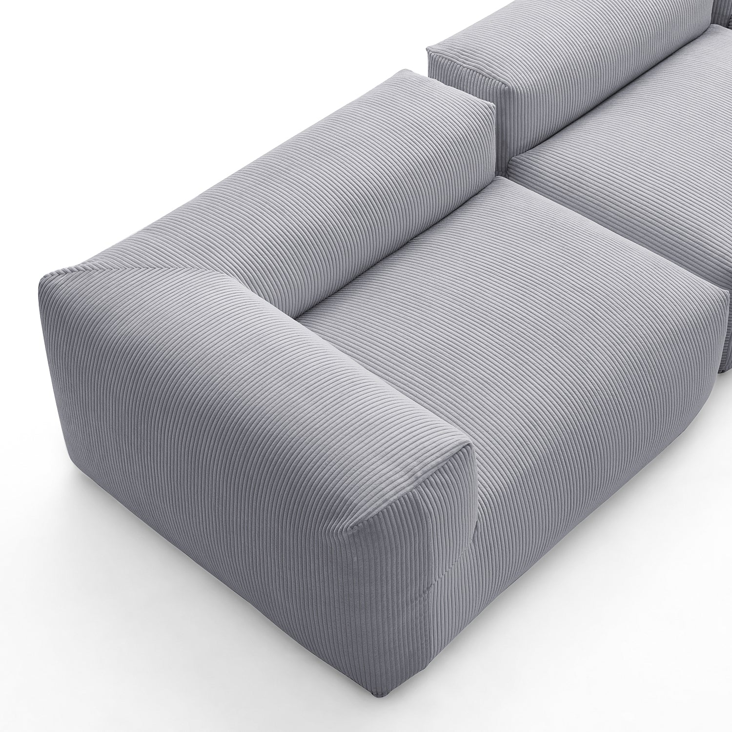 Mellow Closed U Sectional - Mario Capasa